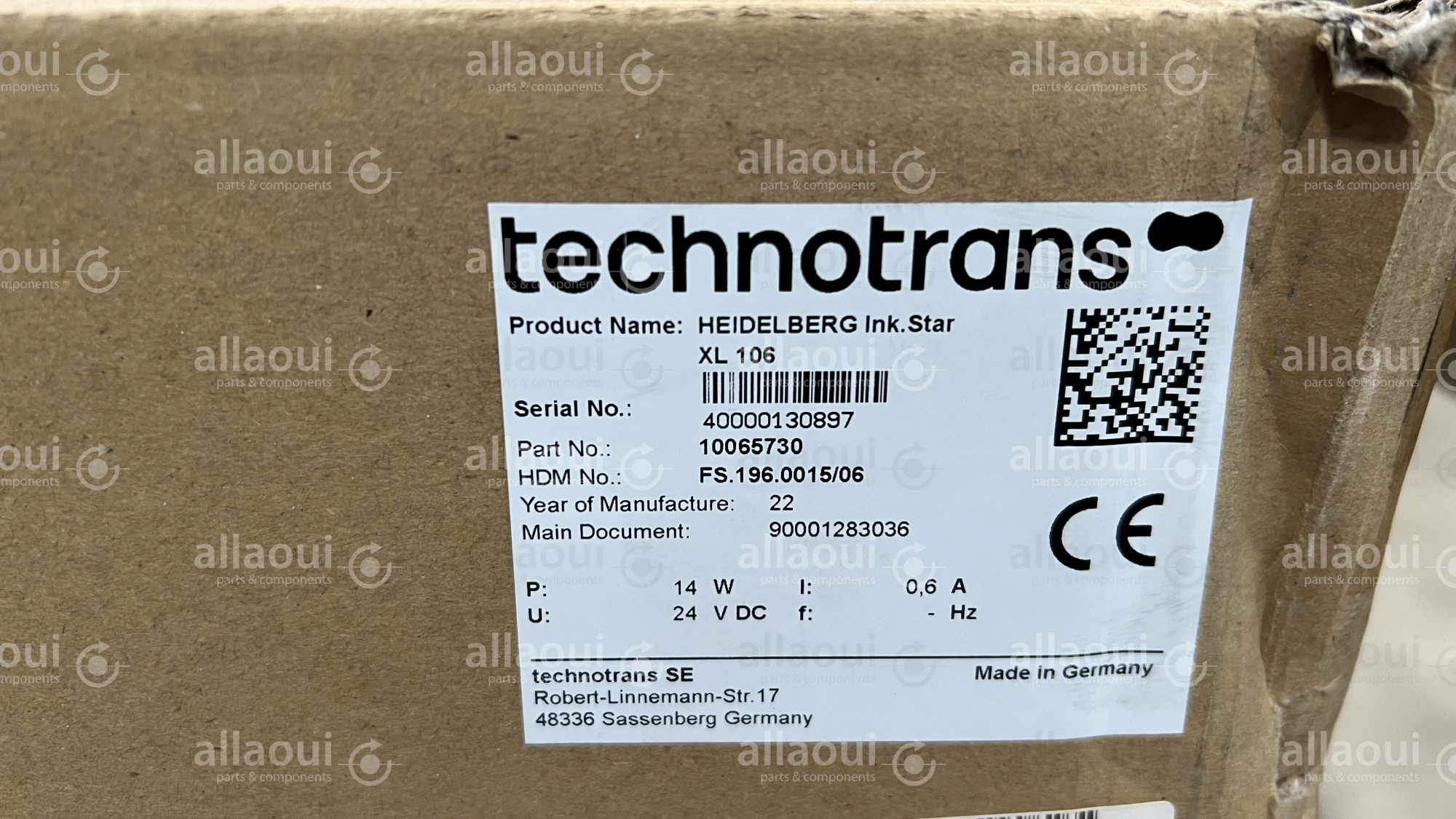 Technotrans Heidelberg Ink.Star XL 106 10065730
