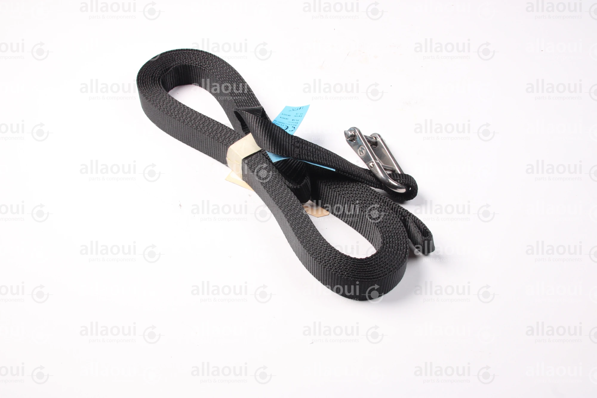 Manroland Lifting Strap 8000x25 150kg with shackle 16.11760-0010