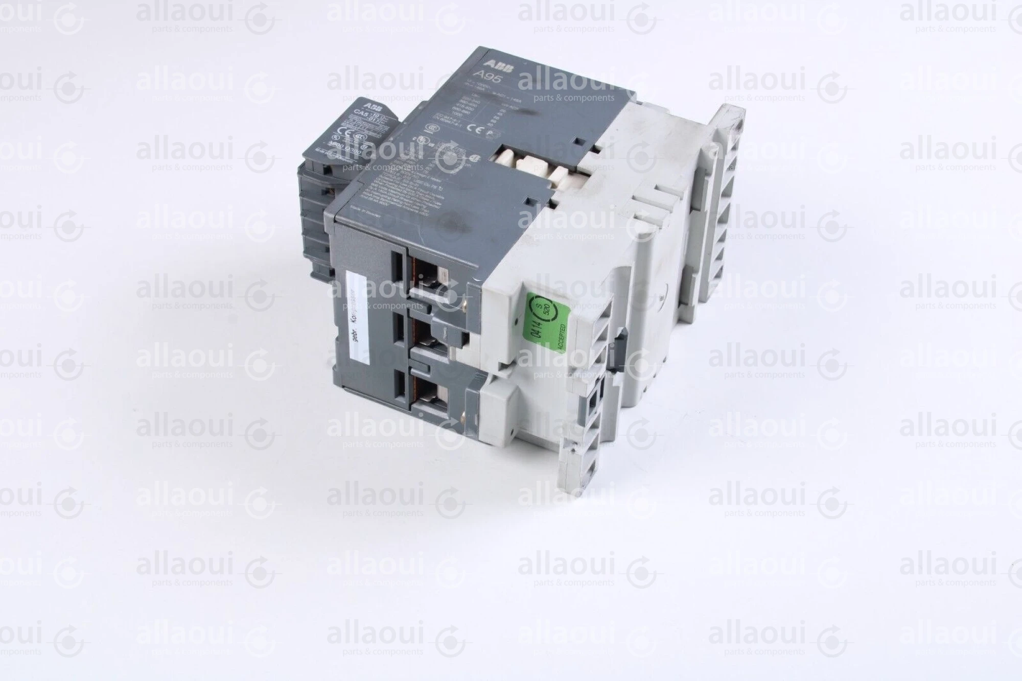 ABB Power Contactor + Auxiliary Switch A95-30 + CA5-22E