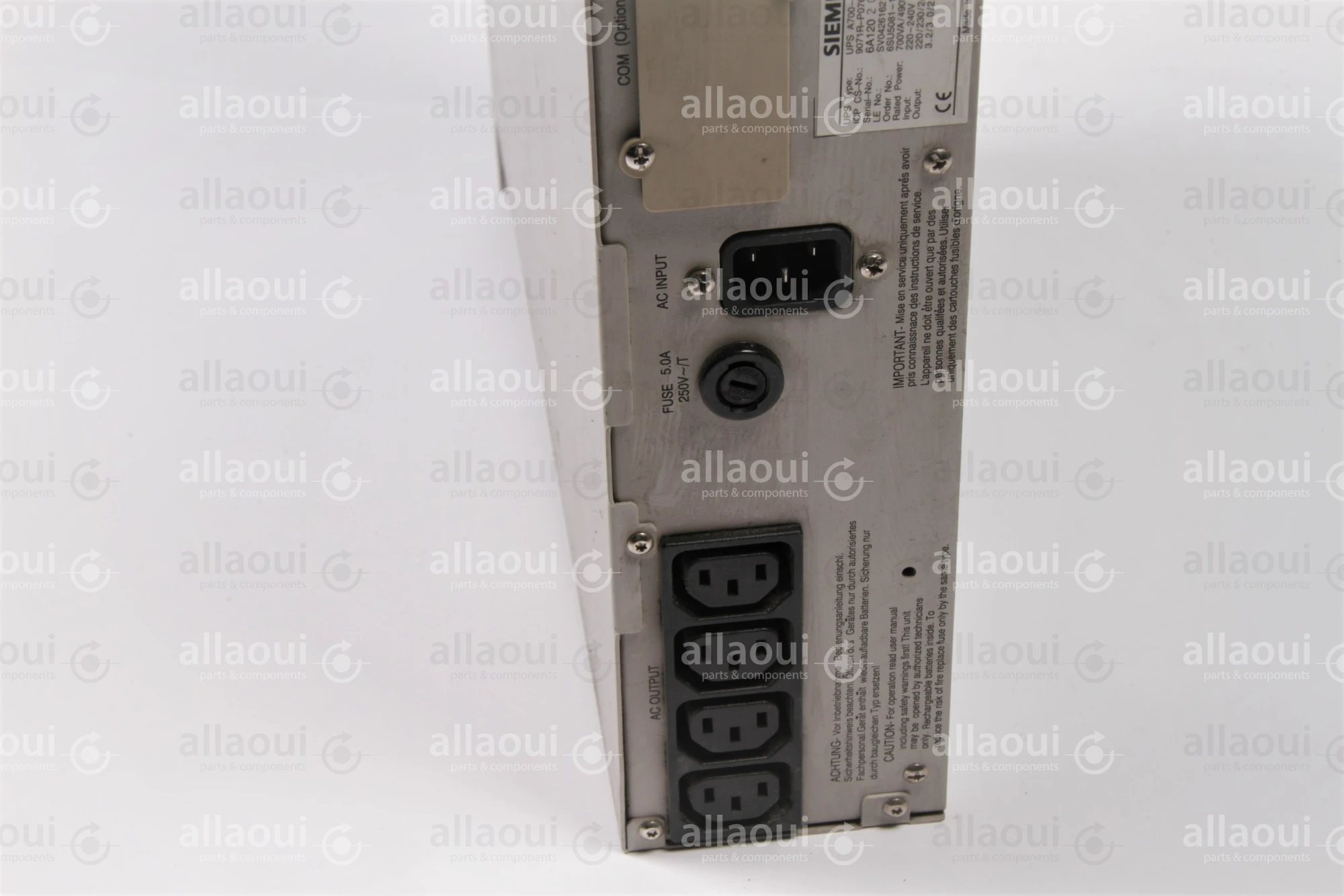 Siemens Masterguard UPS A700-19