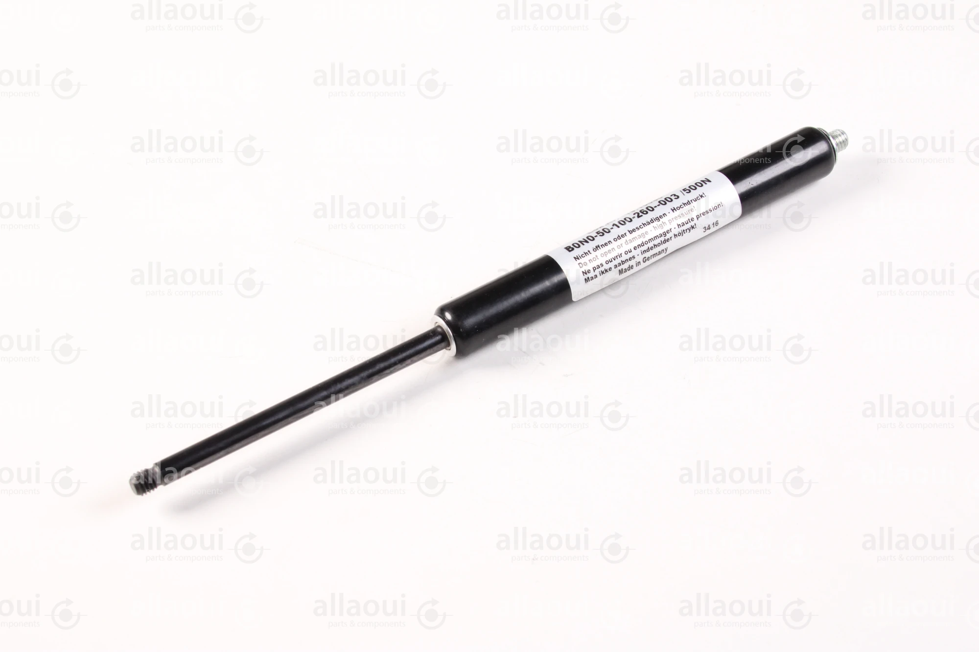 A/S H. Sindby & Co Gas Spring B0N0-50-100-260--003/500N