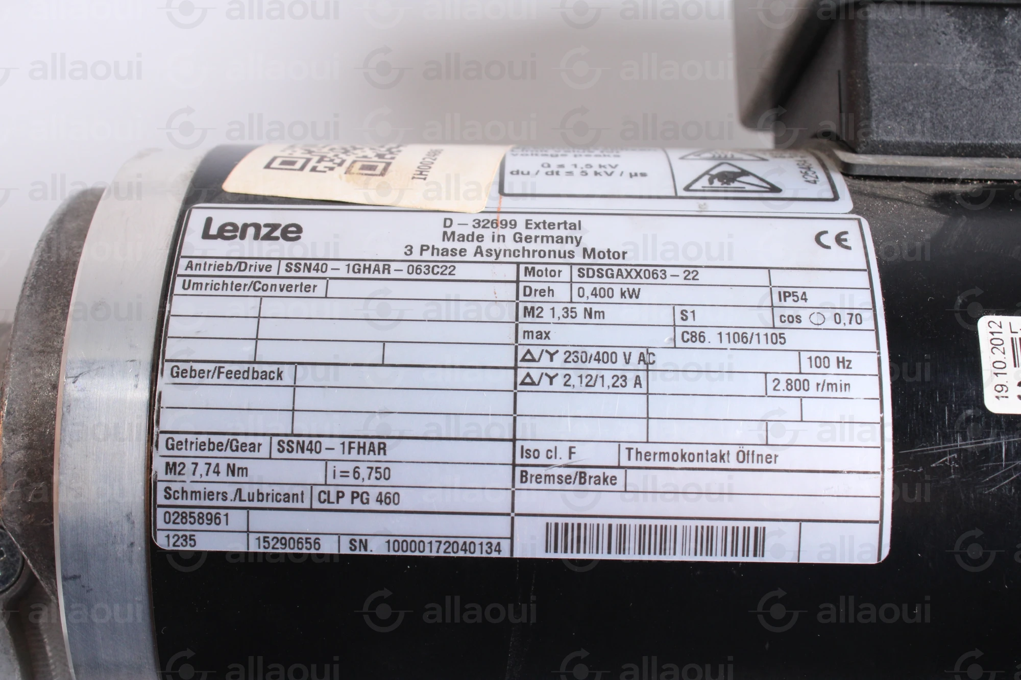 Lenze Geared Motor D-32699