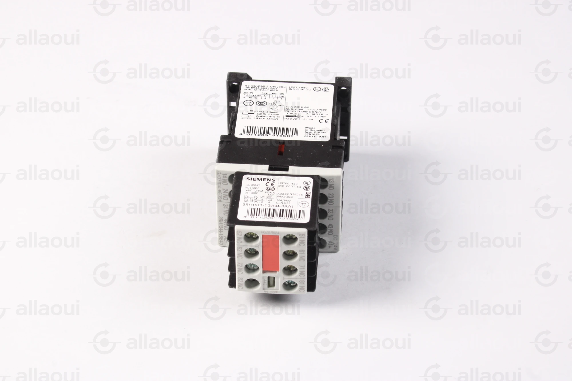 Siemens Auxiliary Contactor 3RH1244-1BB40