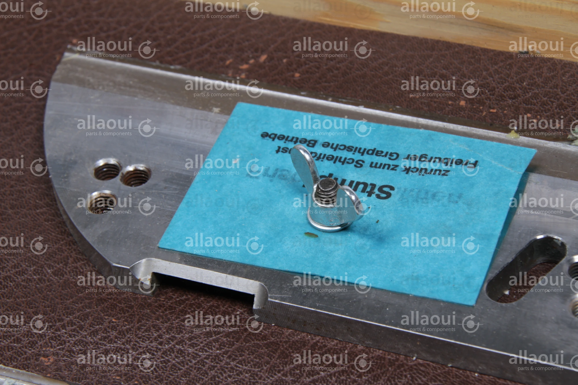 Müller Martini Orbit Knife Set incl. Box Orbit Messerset