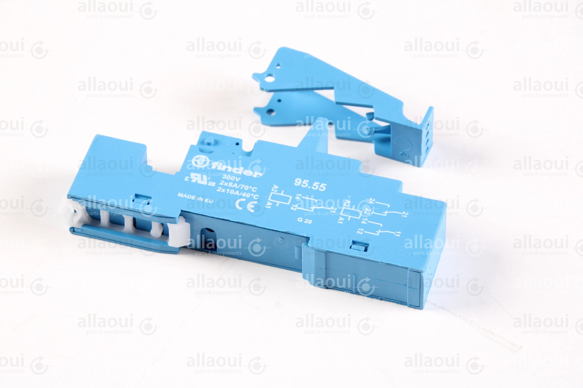 Finder Relay socket 95.55SPA