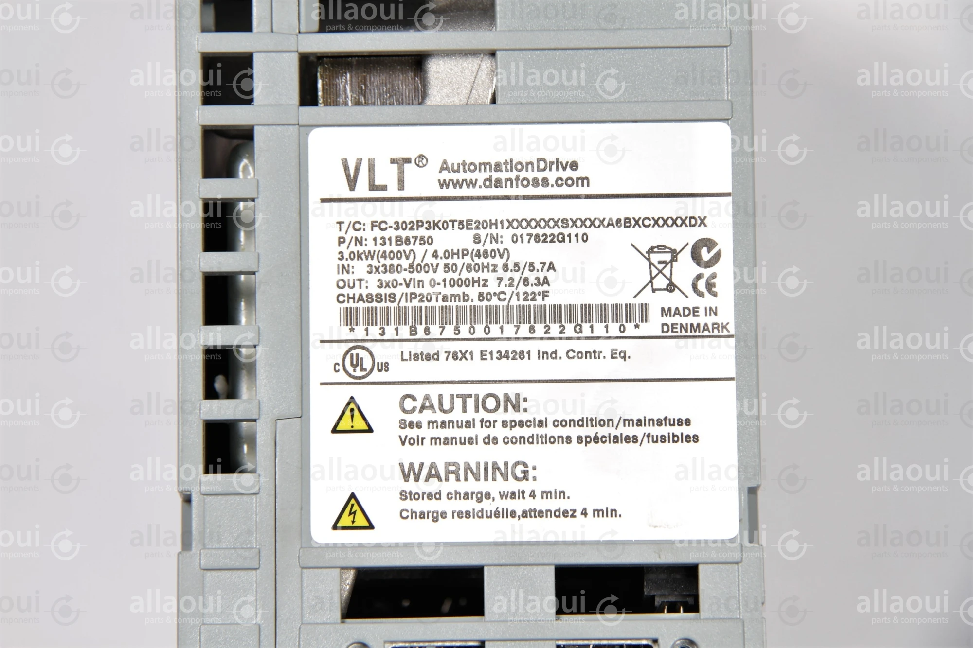 Danfoss VLT AutomationDrive FC-302 FC-302P3K0T5E20H1