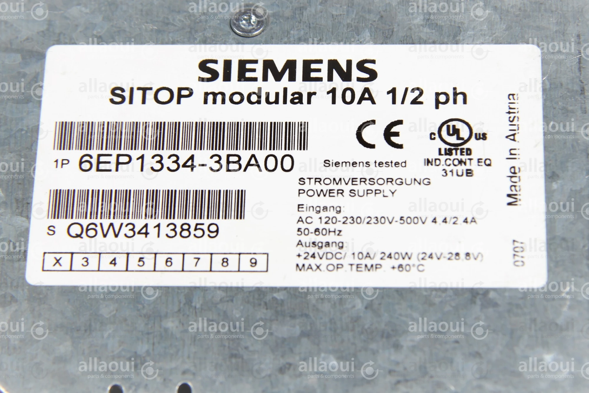 Siemens 6EP1 334-3BA00 6EP1 334-3BA00