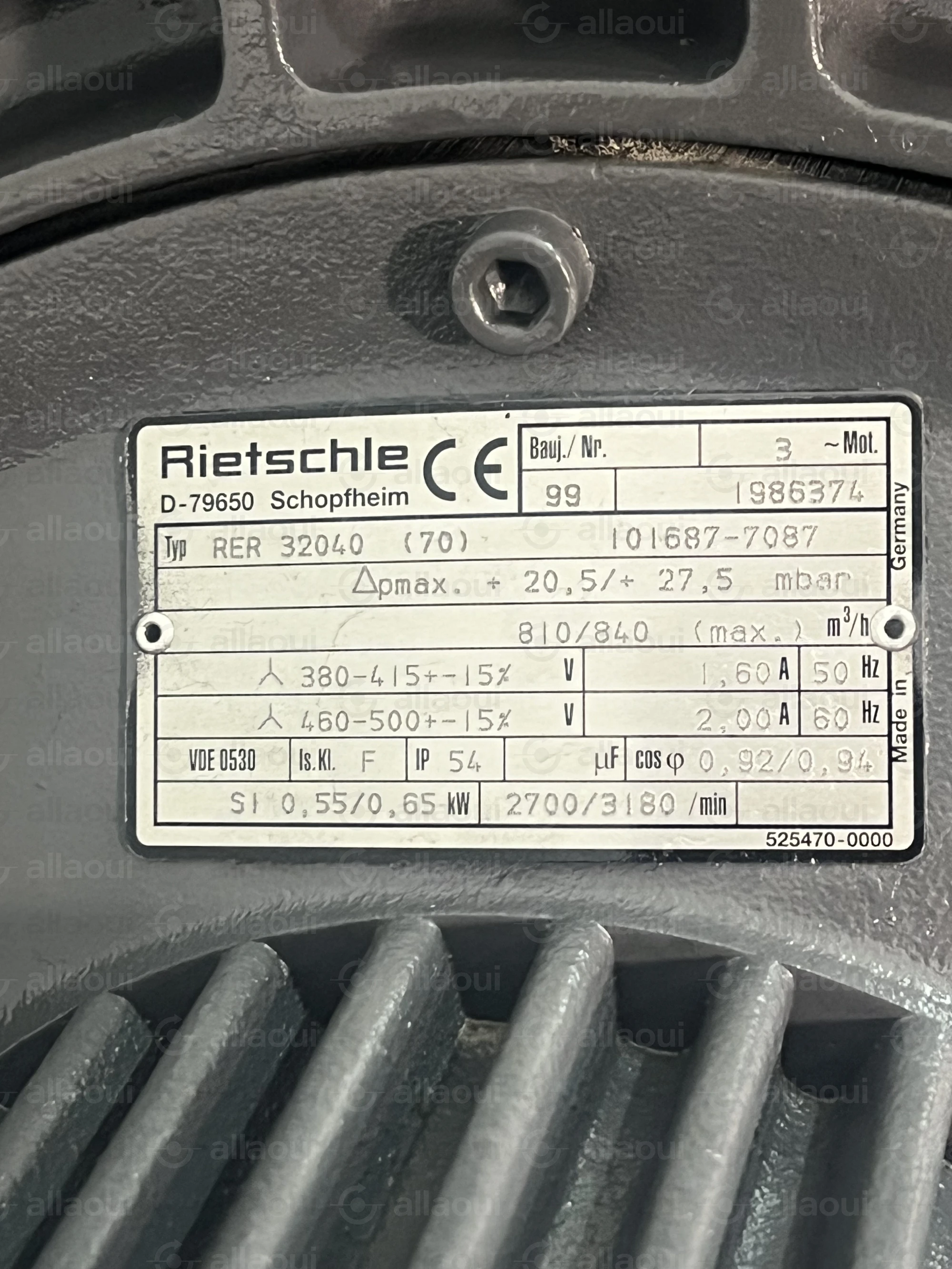 Rietschle Fan RER 32040 (70)