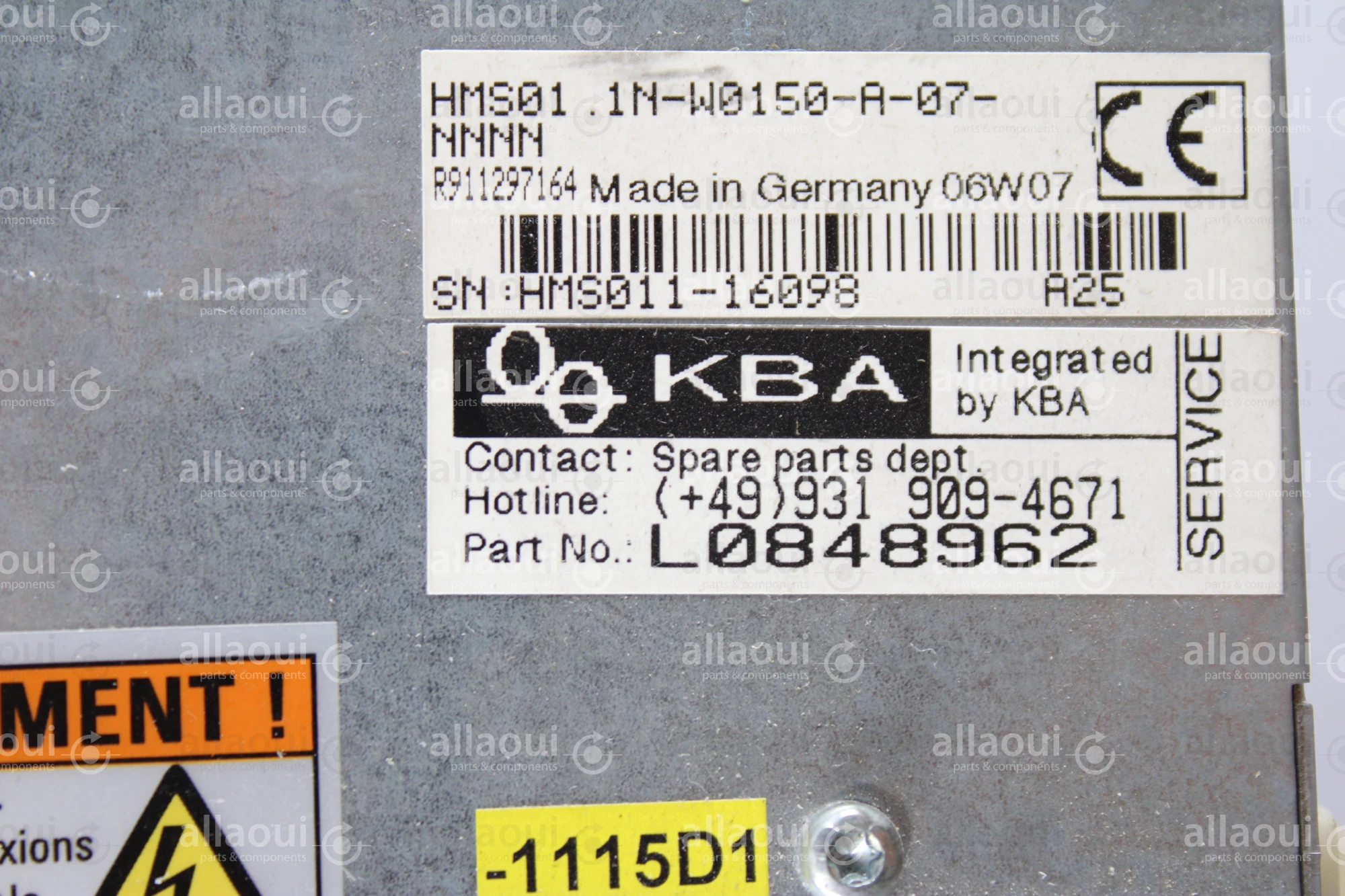 Bosch Rexroth IndraDrive HMS01.1N-W0150-A-07-NNNN