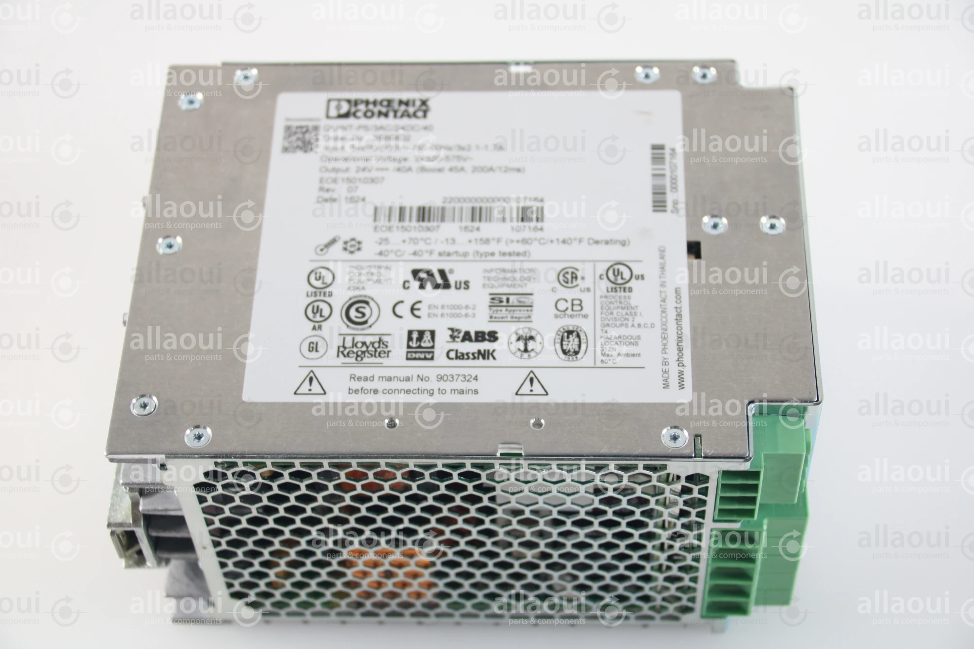 Phoenix Contact Power Supply QUINT-PS/3AC/24DC/40