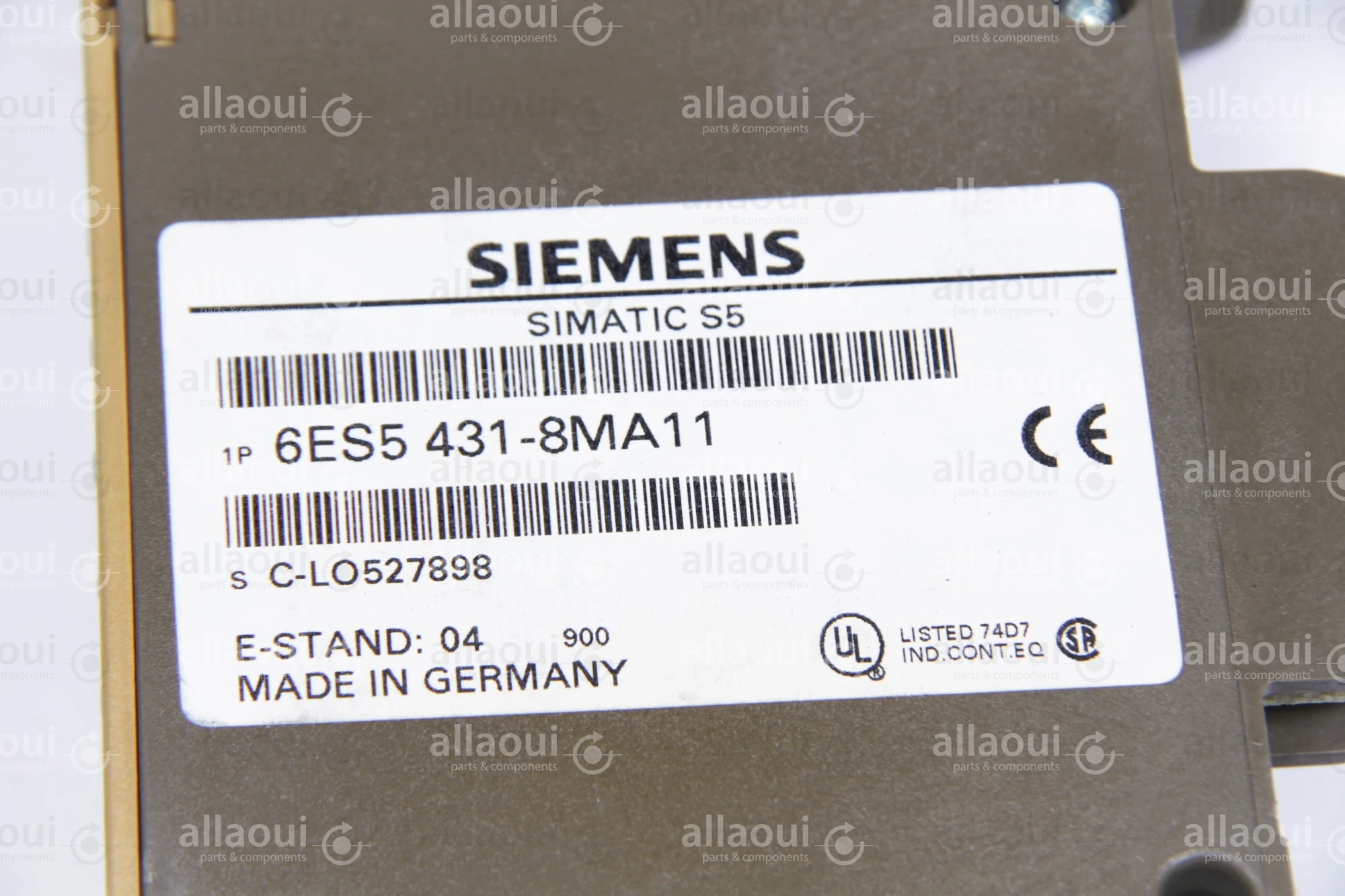 Siemens Analog Output 6ES5 431-8MA11 E-Stand:04