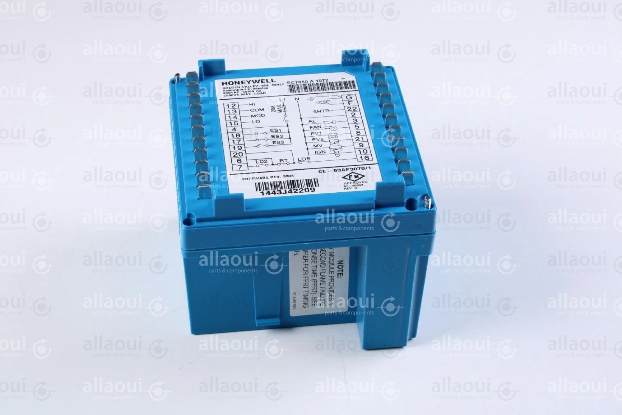 Honeywell Automatic Programming Control EC7850 A 1072