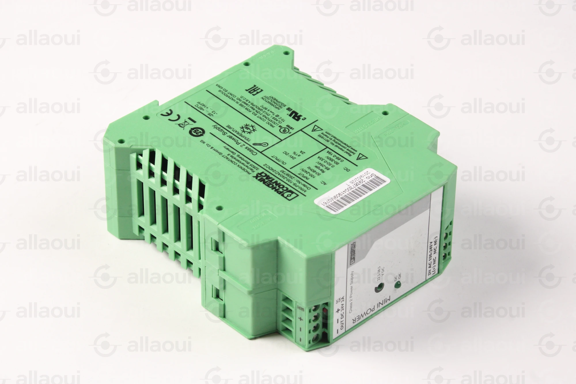 Phoenix Contact Power Supply MINI-PS-100-240AC/24DC/2