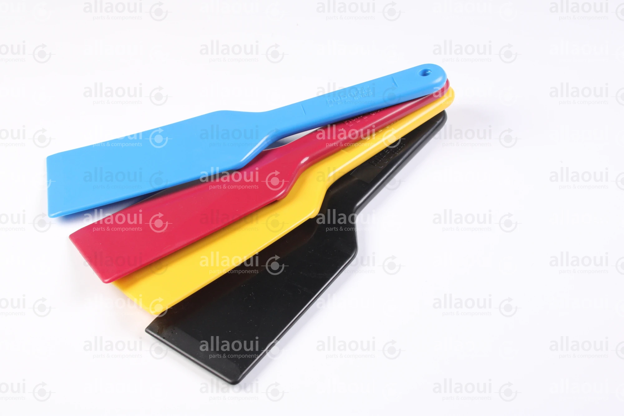 Huber group Plastic Ink Knives set ( 4 pieces ) HG 00599