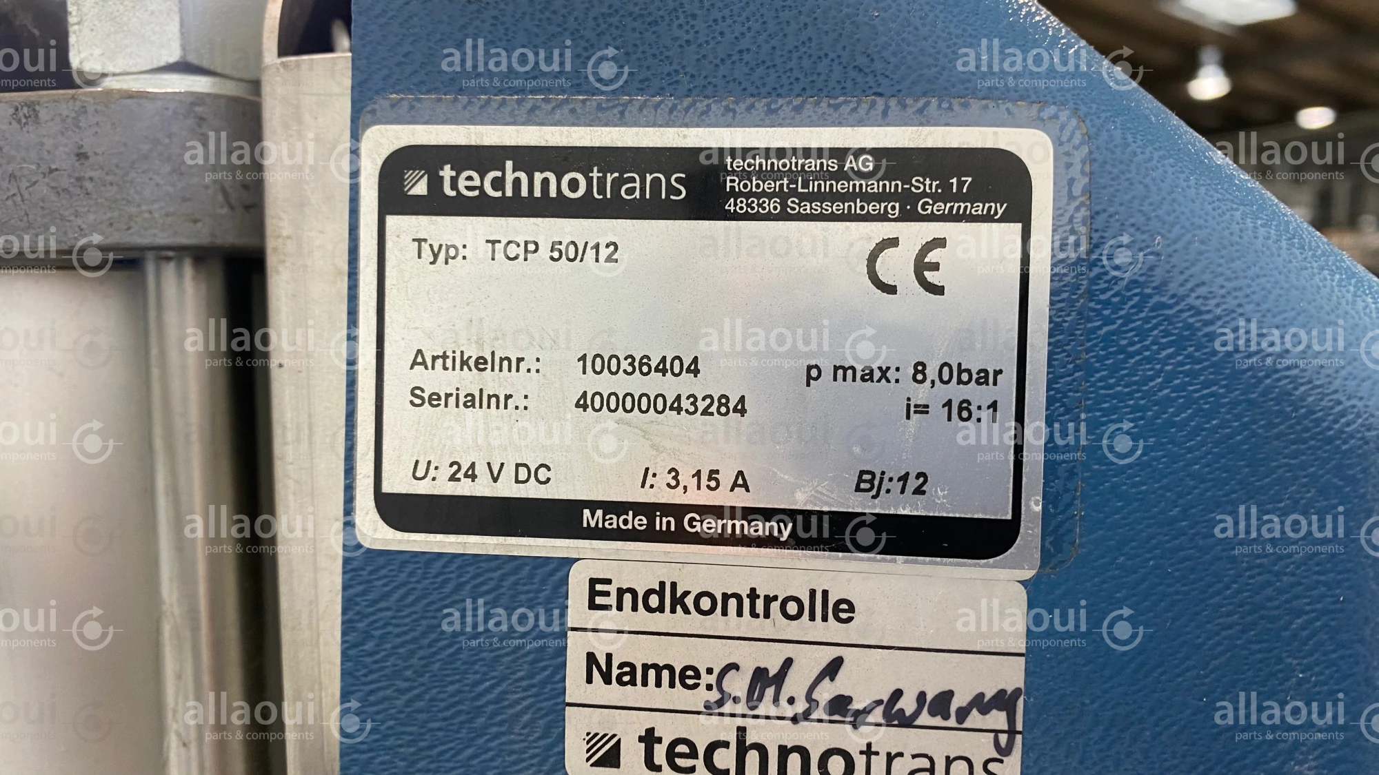 Technotrans Container Ink Pumps 4 Pieces incl. Control Module TCP 50/12