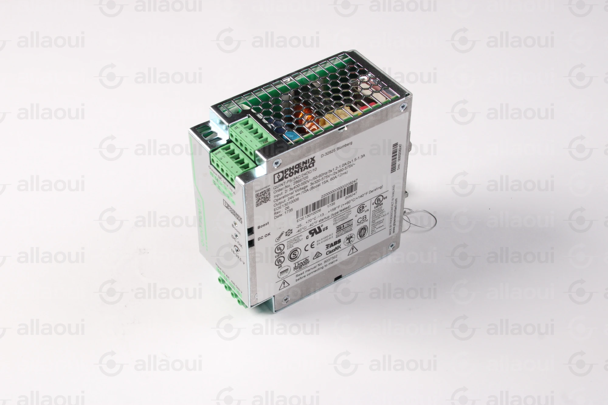 Phoenix Contact Power Supply QUINT-PS/3AC/24DC/10