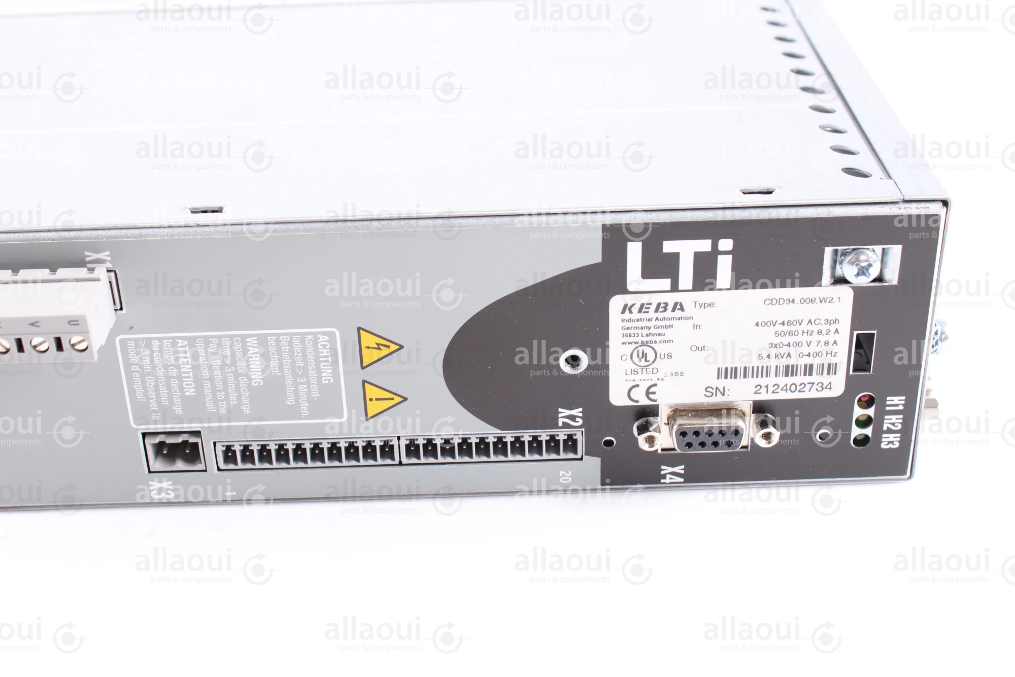 LTI Motion Frequency Inverter CDD34.008-W2.1