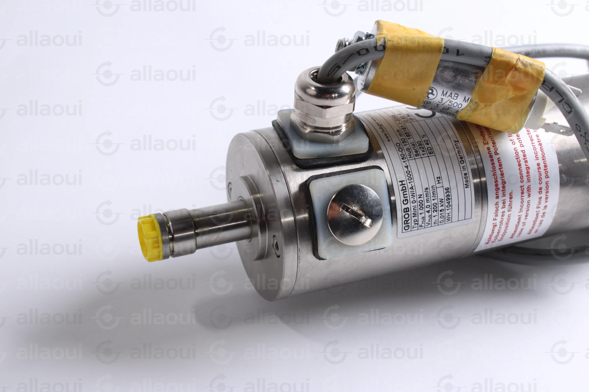 Grob GmbH Spindle Motor 0-W/A-1000-4-150-O/O