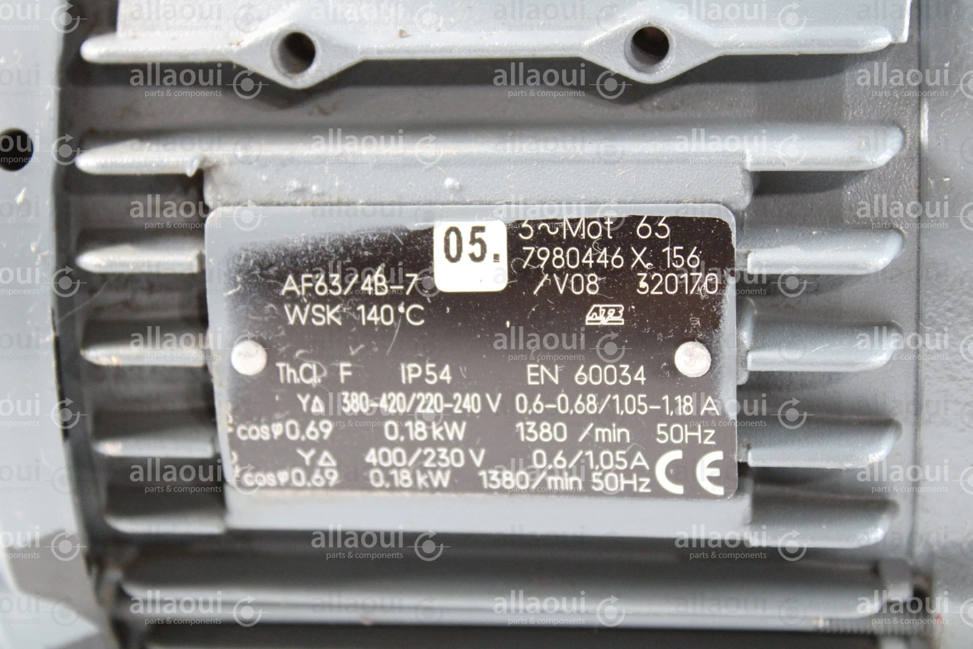 Siemens Gear Motor AF63/4B-7