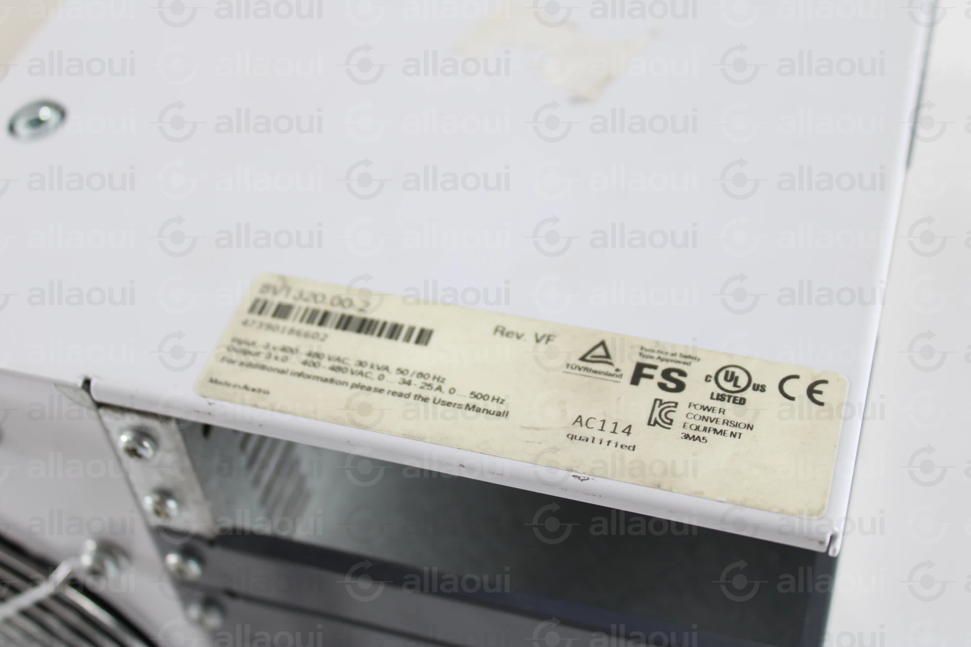 B&R Industrial Automation Servo Converter 8V1320.00-2