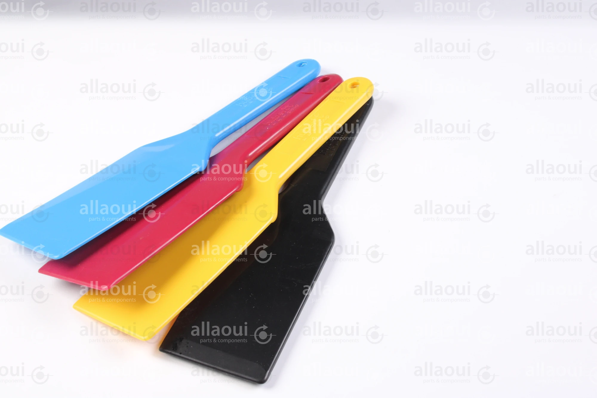 Huber group Plastic Ink Knives set ( 4 pieces ) HG 00599