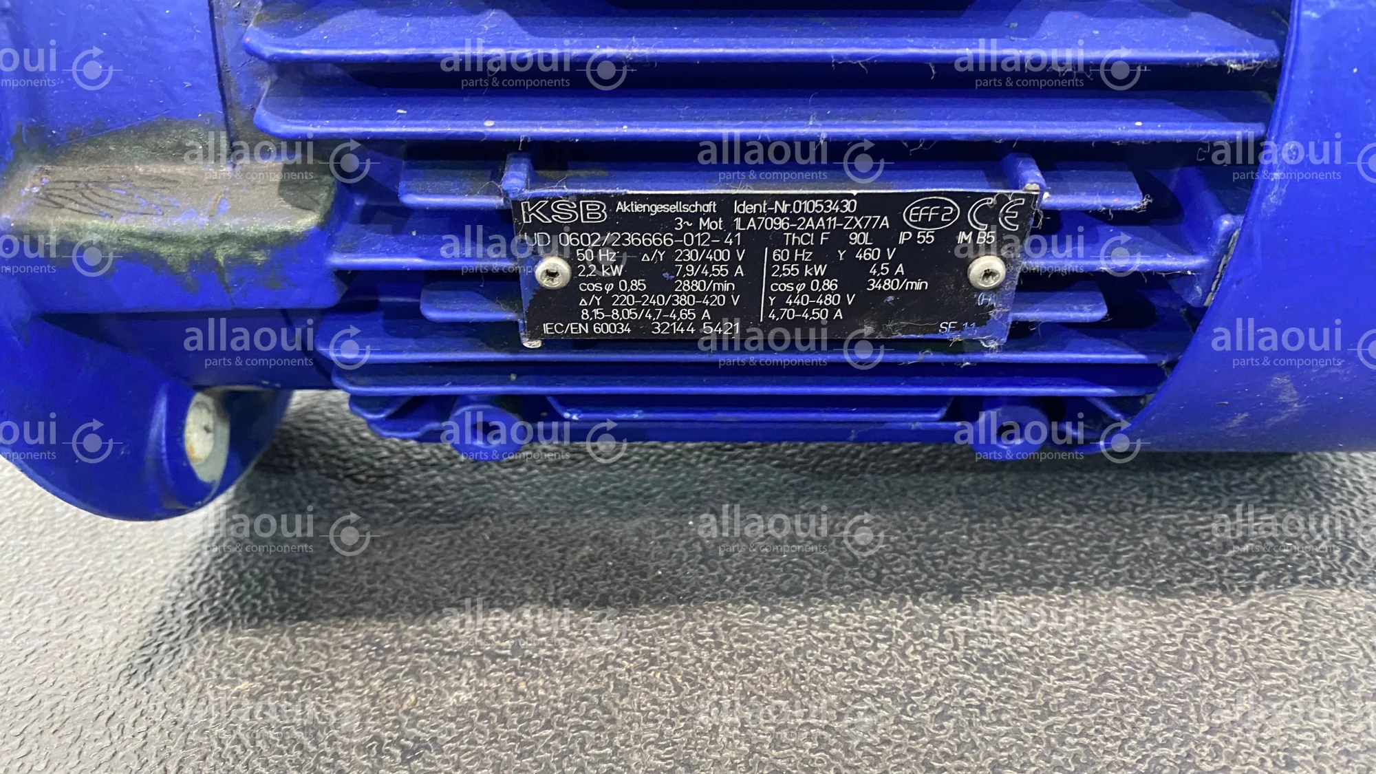 KSB Motor 1LA7096-2AA11-ZX77A