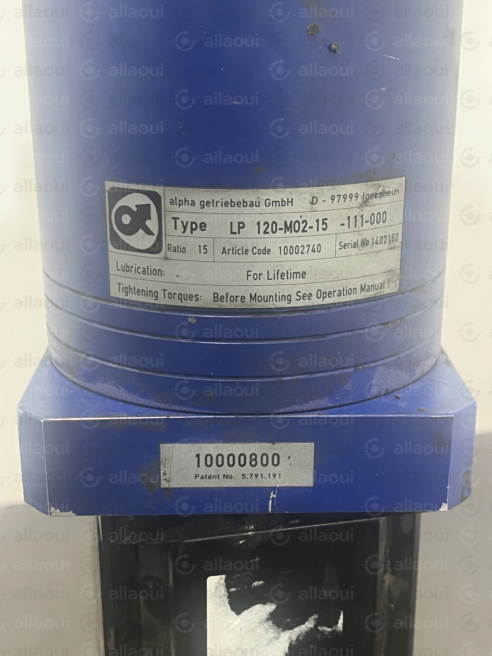 ELAU AG Motor SM 100-40-050-P0-45-M1-B1