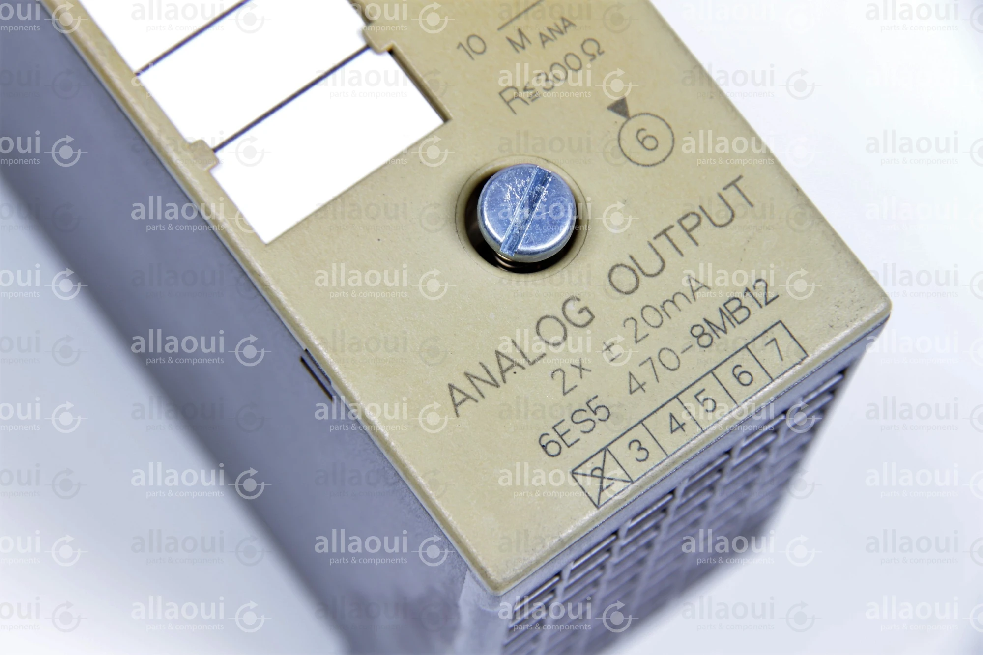Siemens Analog Output 6ES5 470-8MB12 E-Stand:02