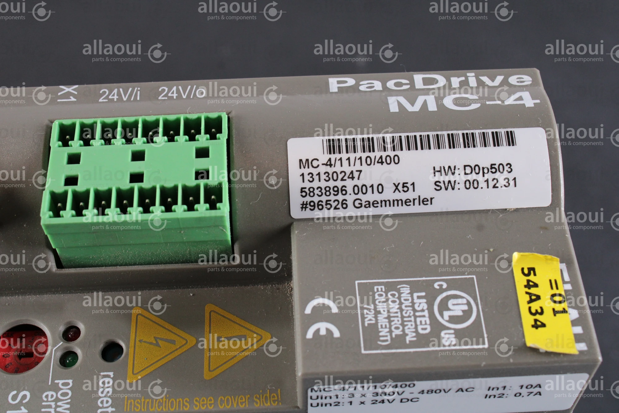 Schneider Electric Elau PacDrive MC-4 MC-4/11/10/400