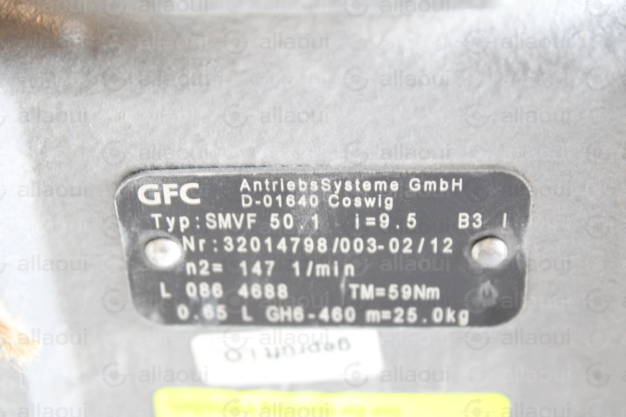 Koenig & Bauer (KBA) Gear Motor L0864688