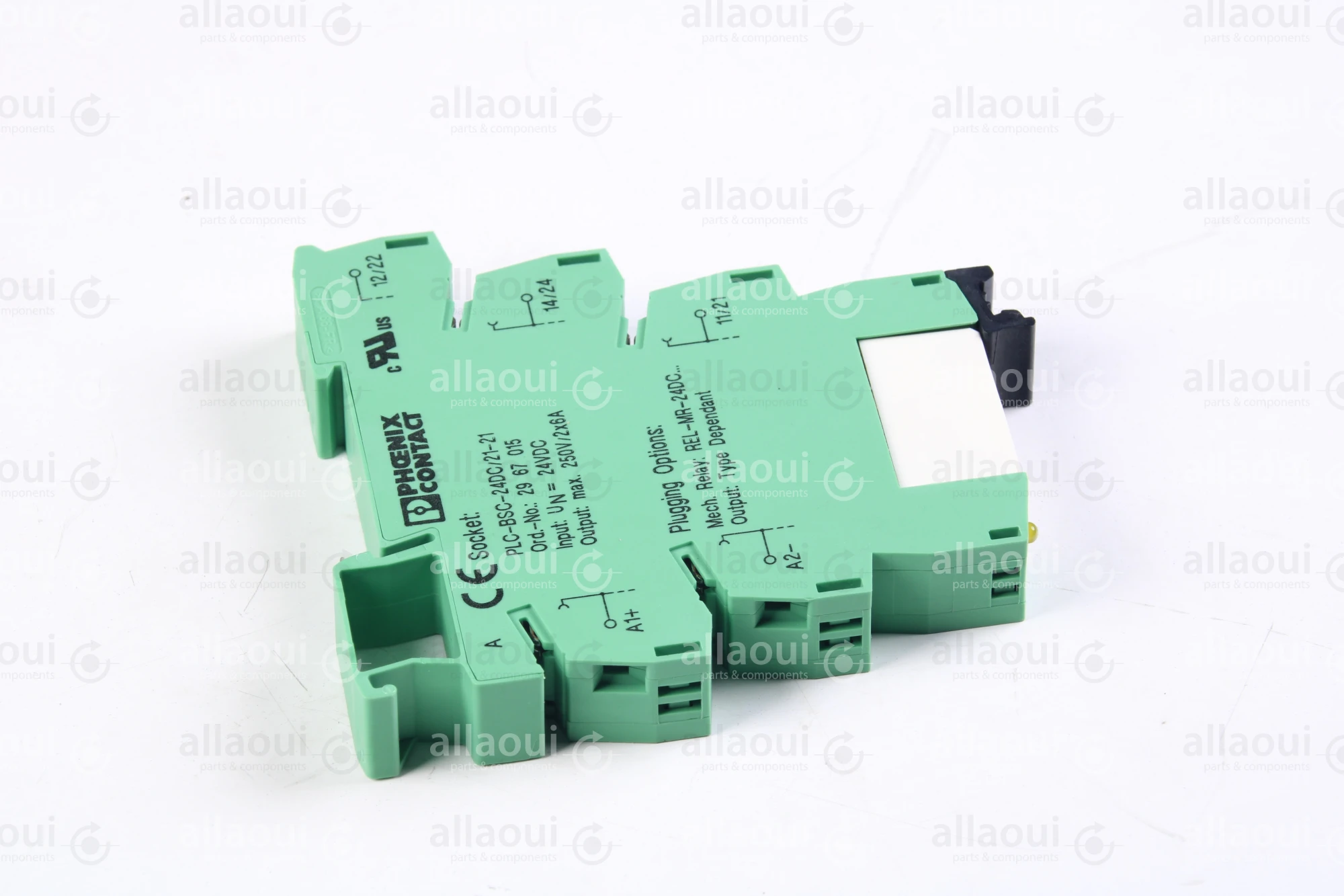 Phoenix Contact Relay Socket PLC-BSC-24DC/21-21