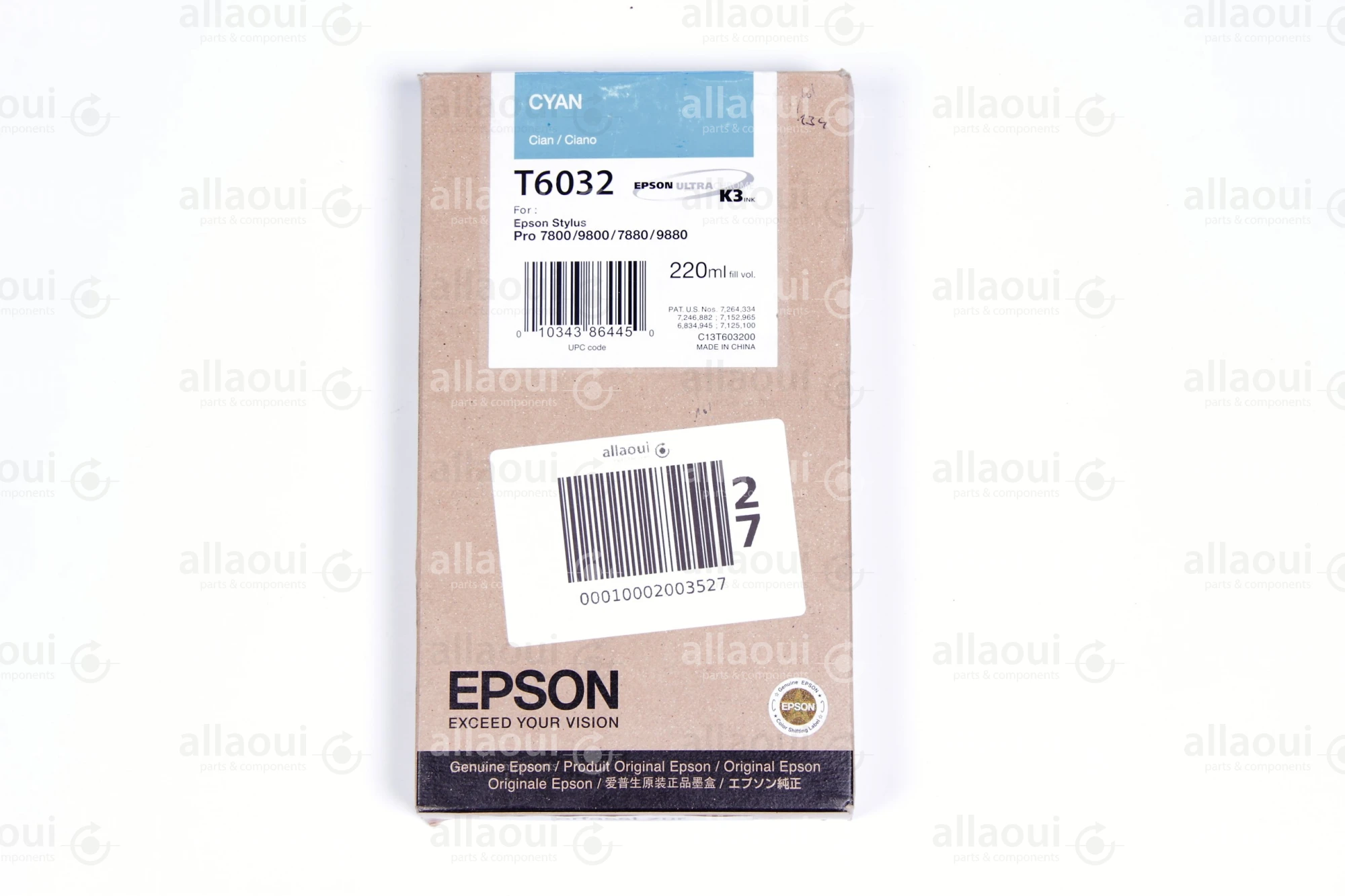 Epson Ink Cyan T6032