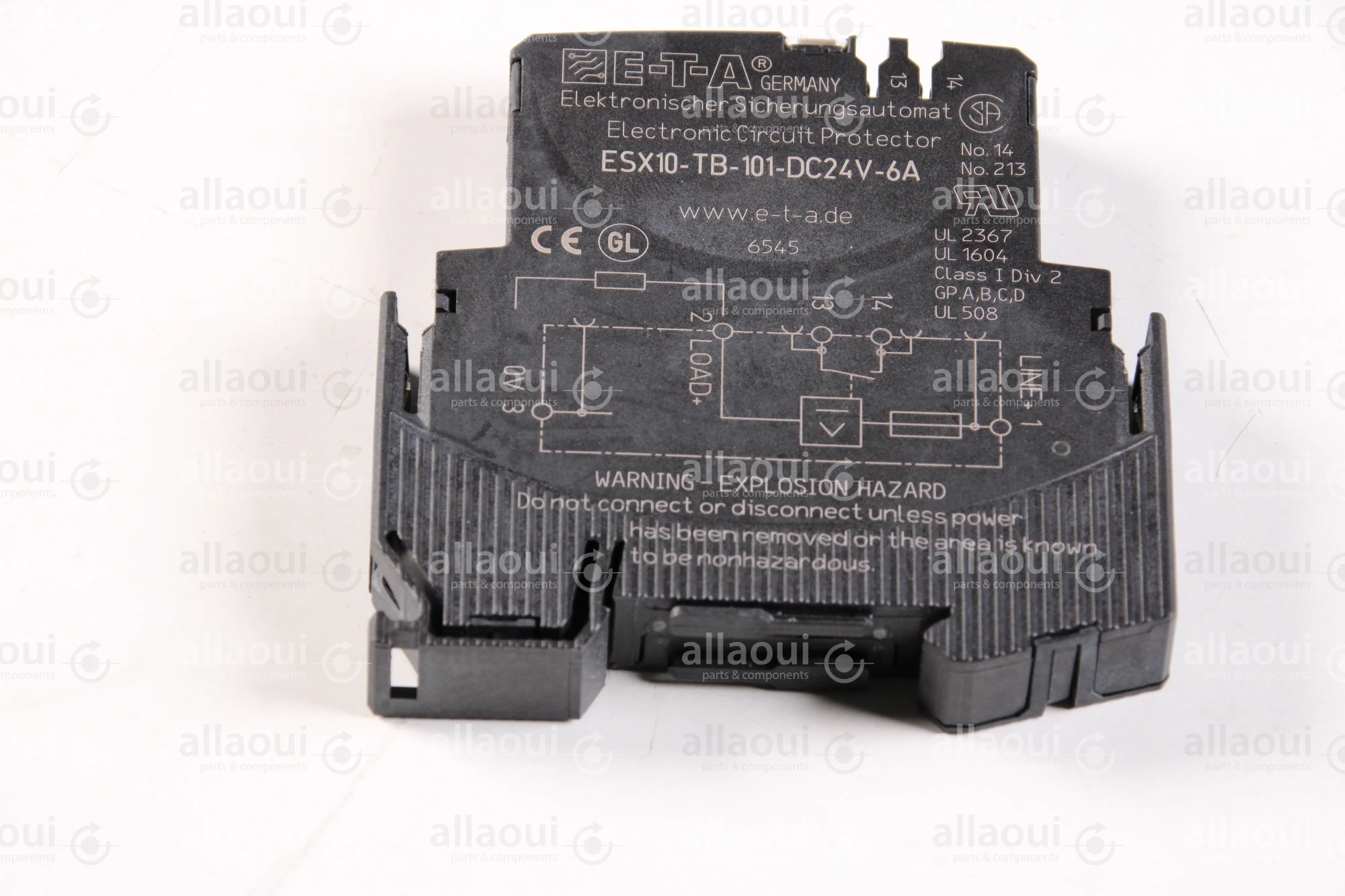 E-T-A Electronic Circuit Protector ESX10-TB101-DC24V6A