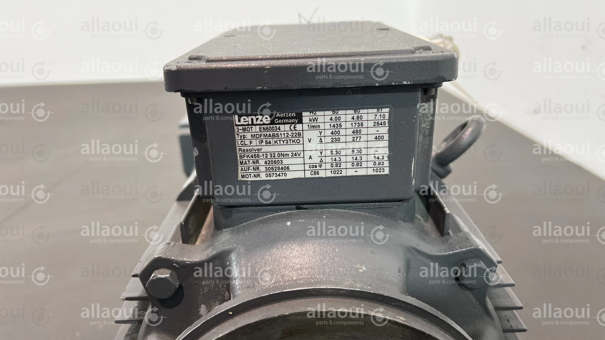Lenze Motor MDFMABS112-22B