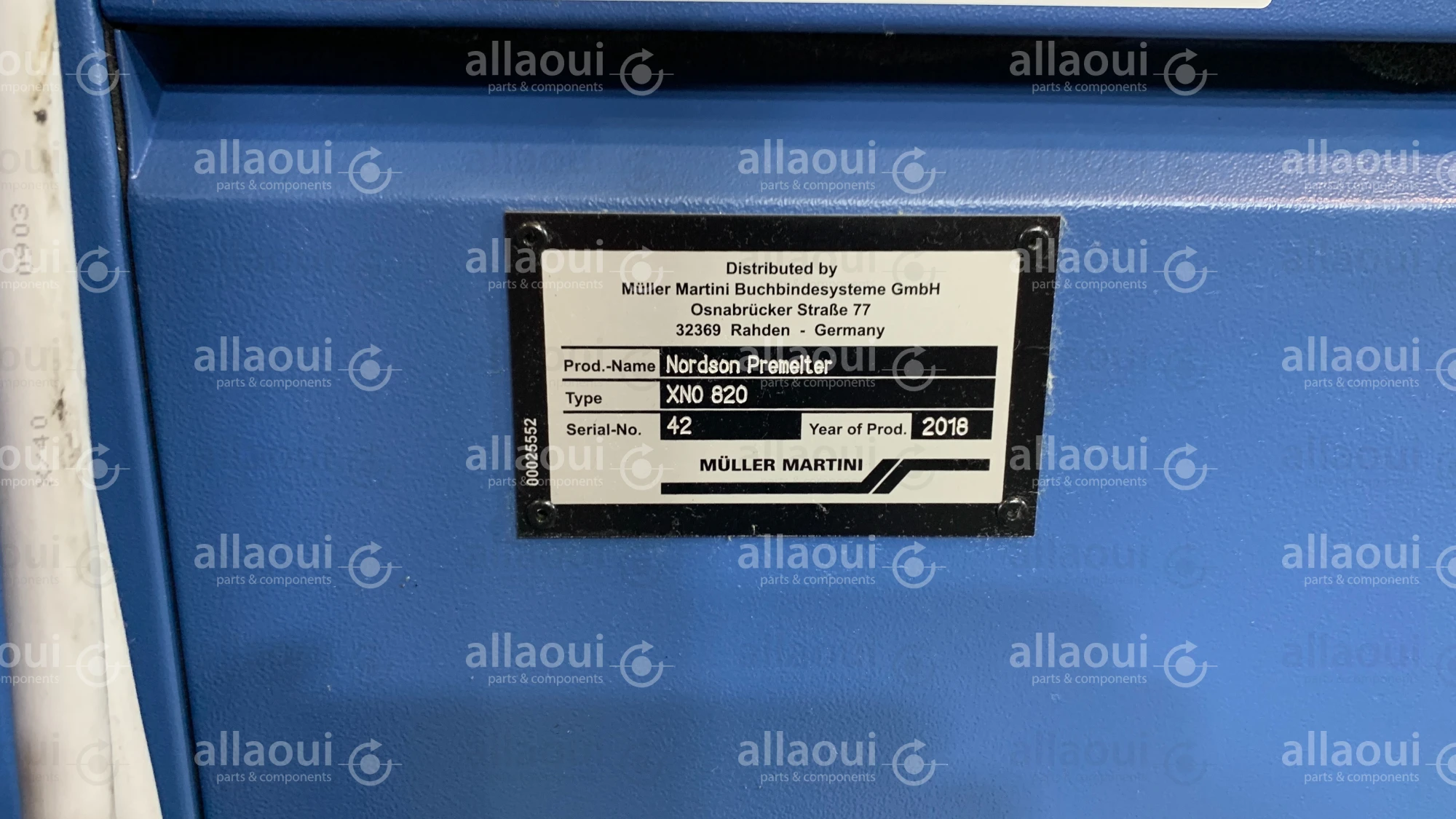 Nordson Premelter PUR Spine Glue XNO 820