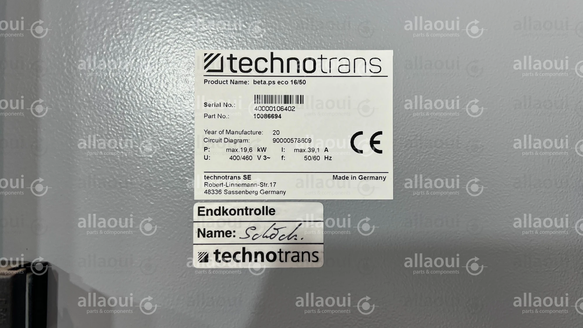 Technotrans Pumpingstation beta.ps 16/50 beta.ps eco 16/50