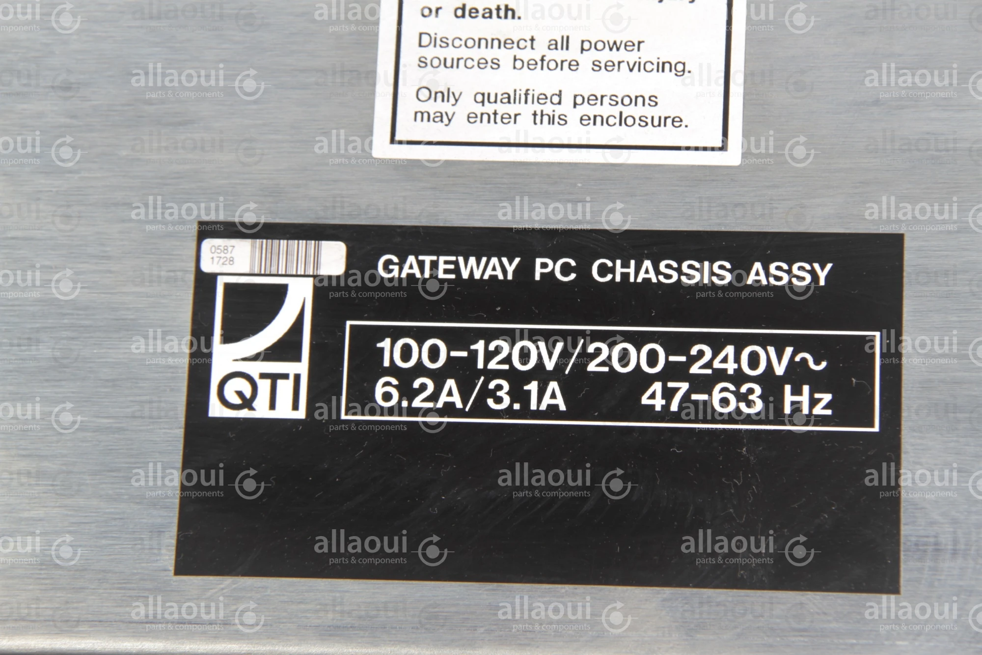 QuadTech QTI  Gateway PC Chassis Assy 714-00