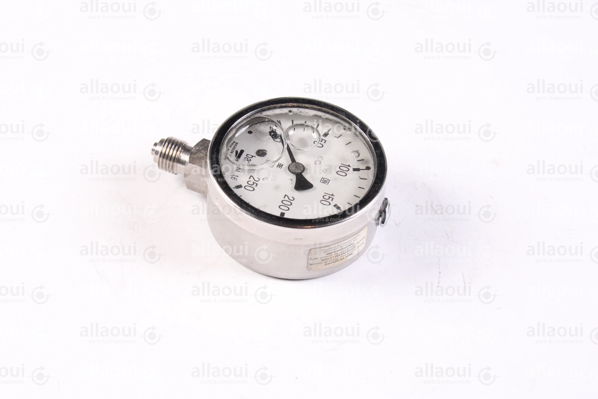 Bourdon Sedeme Pressure Gauge MEX3-D22-B35