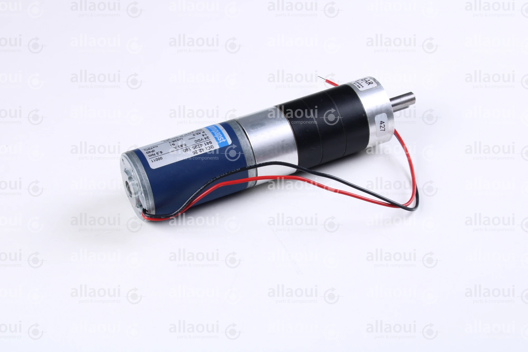 EBM PAPST Geared motor 9414225160/9314225001 24 VDC BCI 42.25