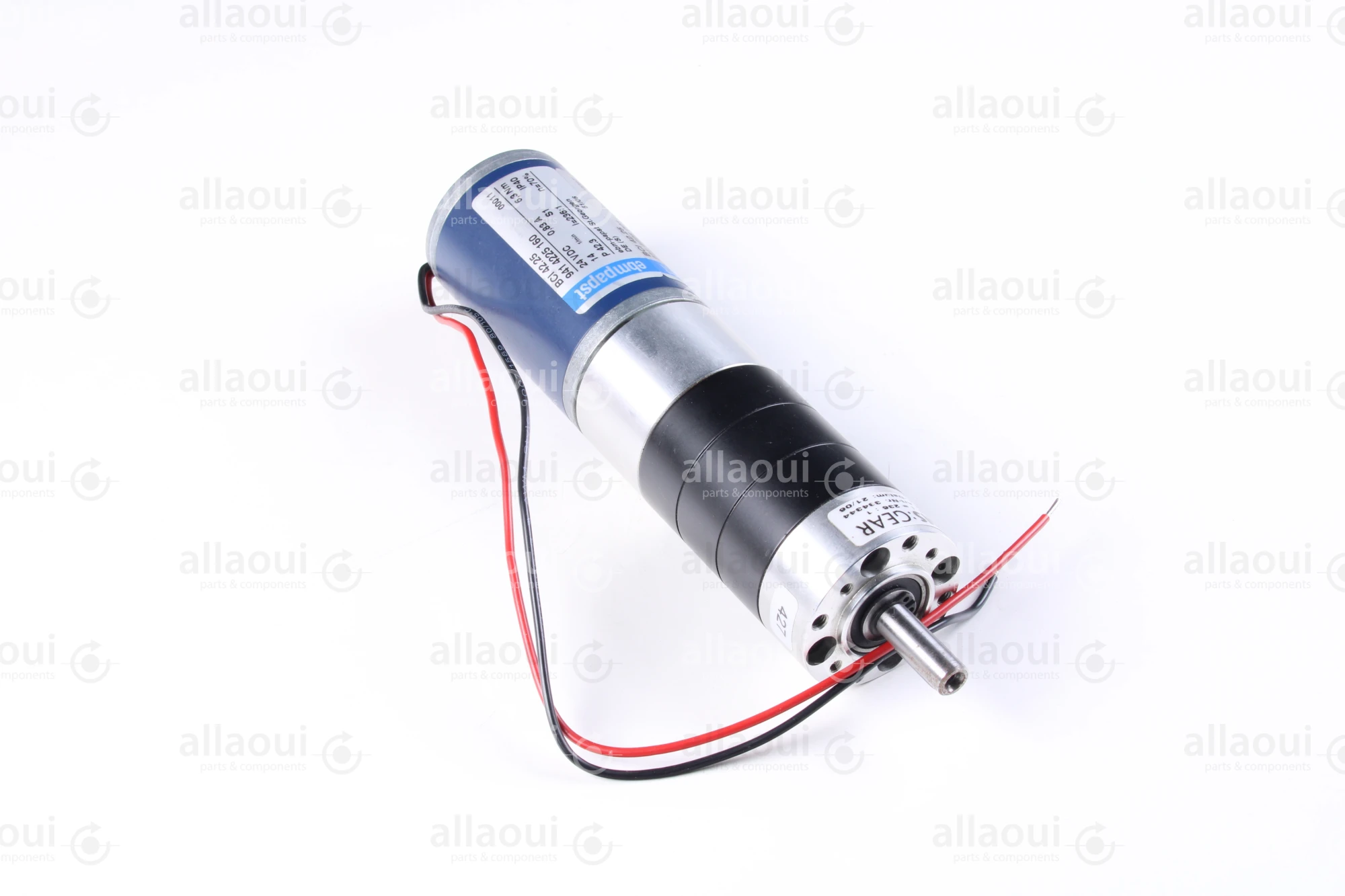 EBM PAPST Geared motor 9414225160/9314225001 24 VDC BCI 42.25