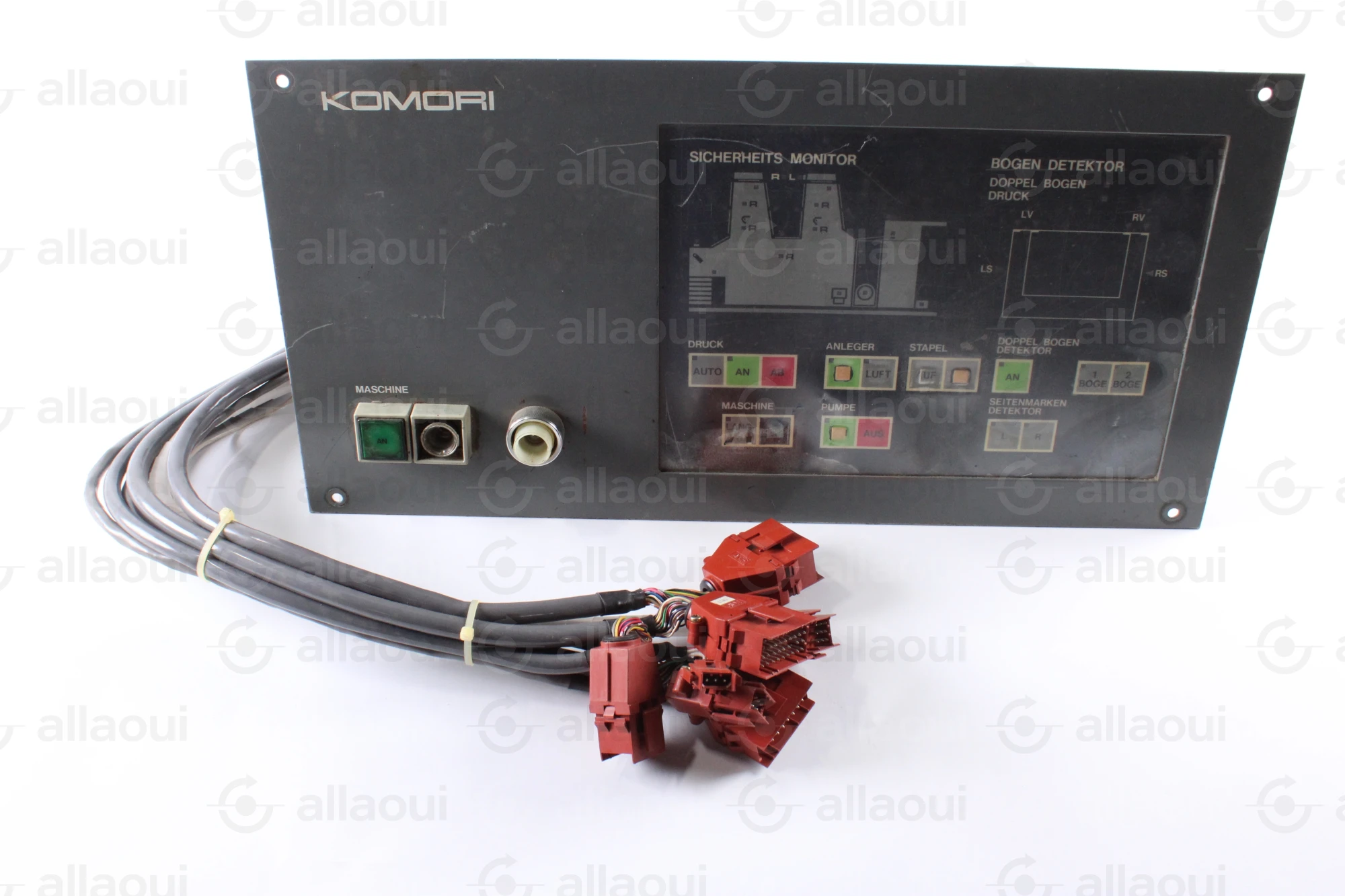 Komori Sheet Detector Control Panel Komori-Sprint-Sheet-Detector-Panel