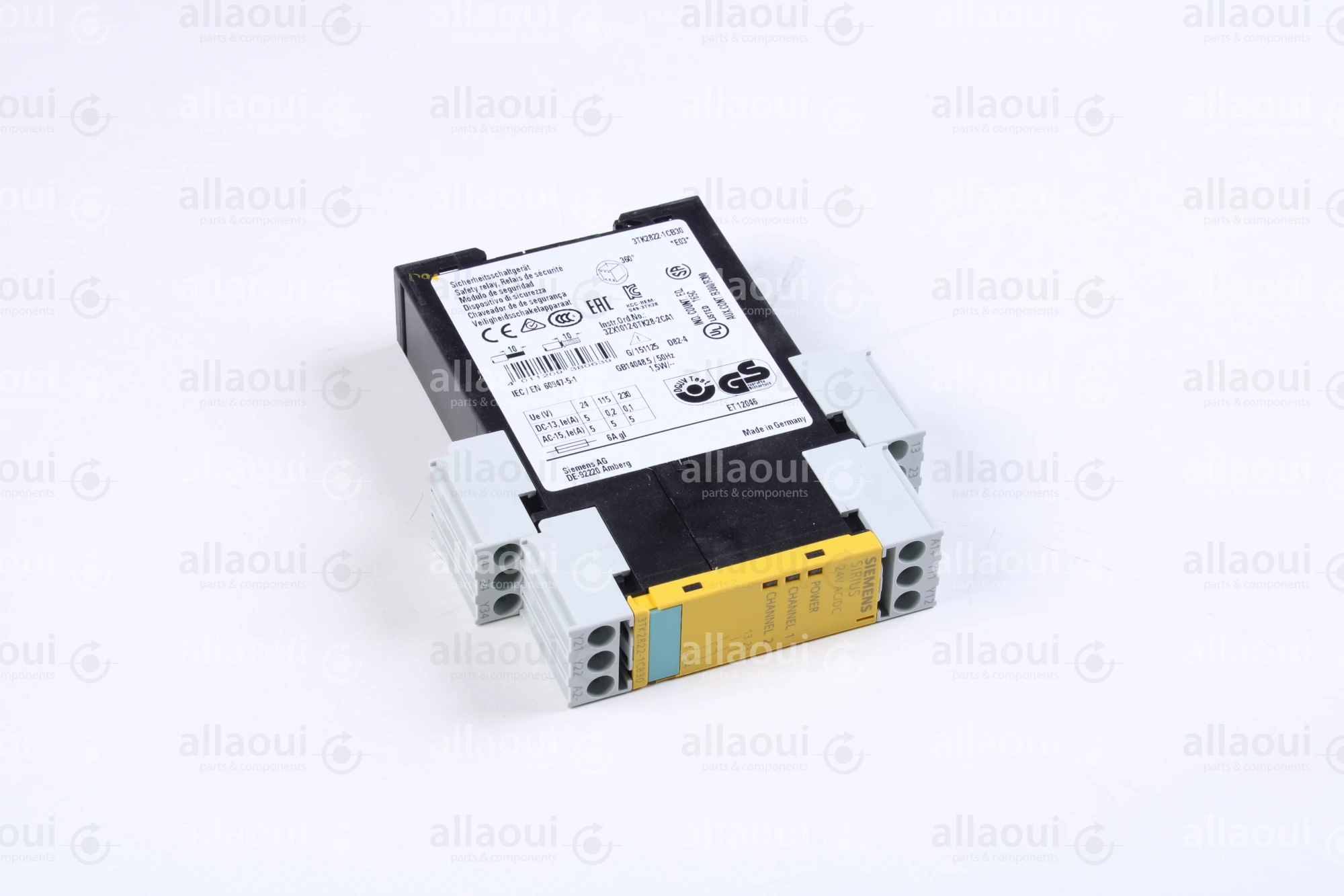 Siemens Safety relay SIRIUS 24V AC/DC 3TK2822-1CB30