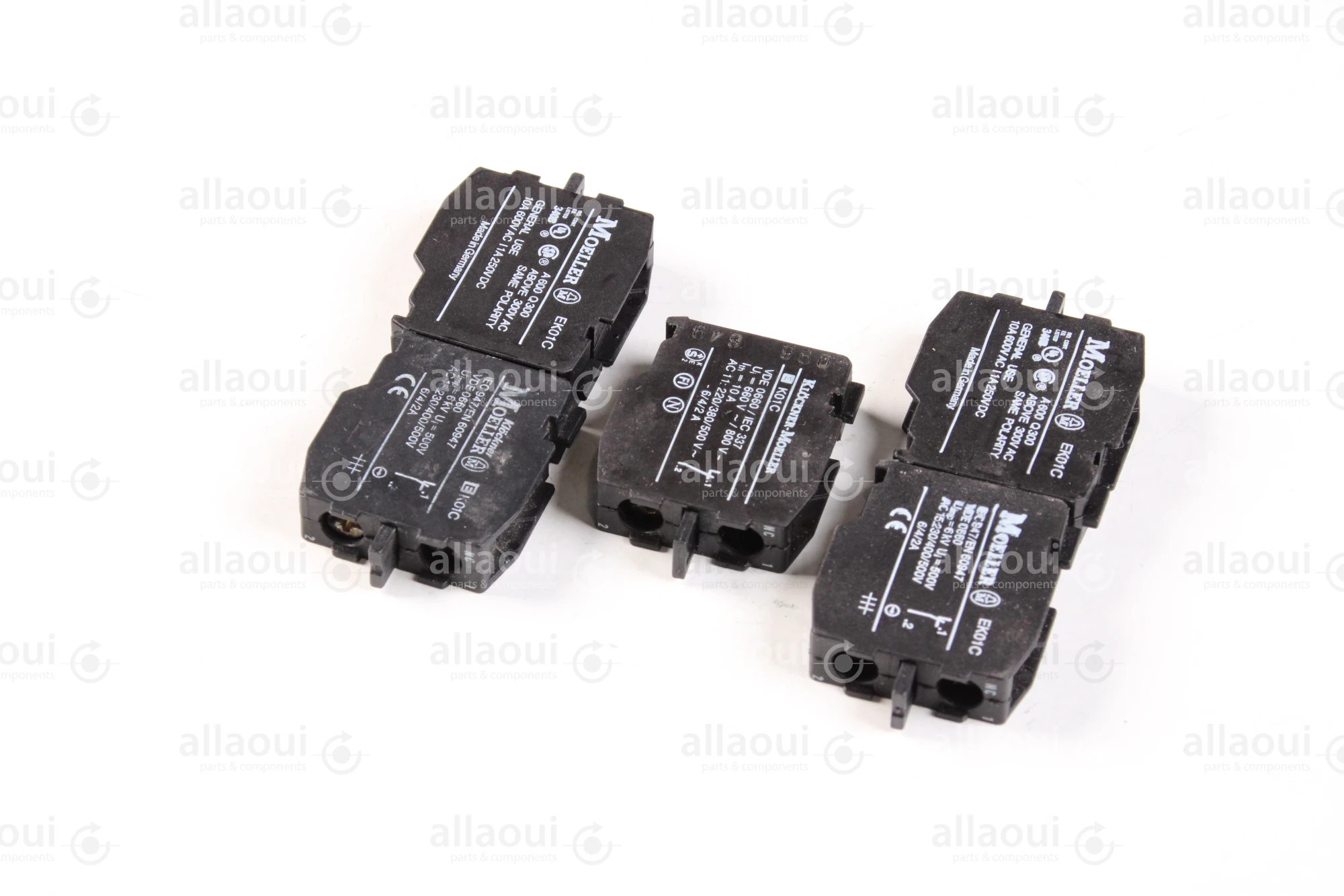 Moeller Contact element 10A 600V AC/1A 250V DC NC (5Pieces) IEC947/EN60947 5 stück