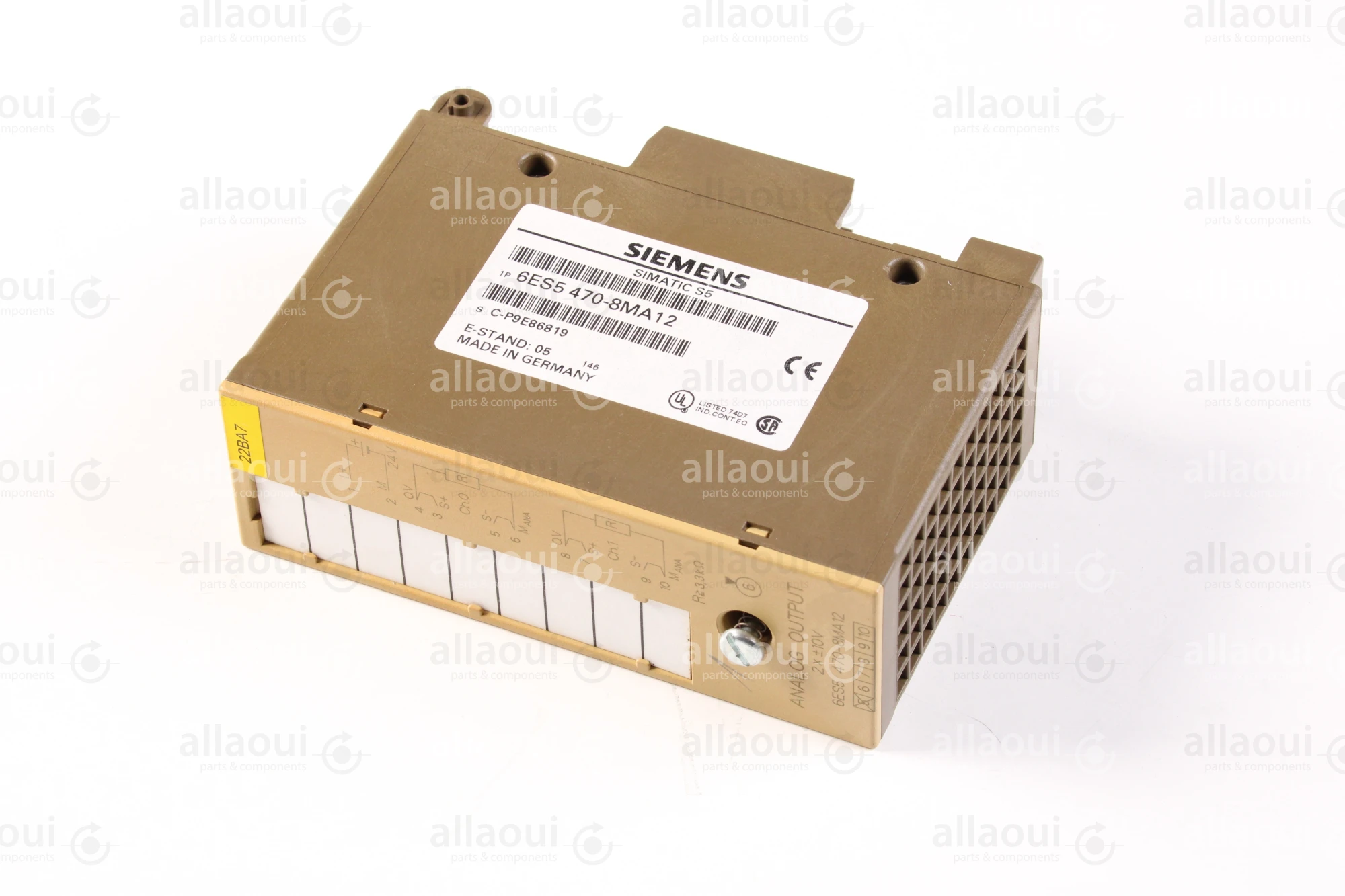 Siemens Analog Output;  Analogausgabe 6ES5 470-8MA12