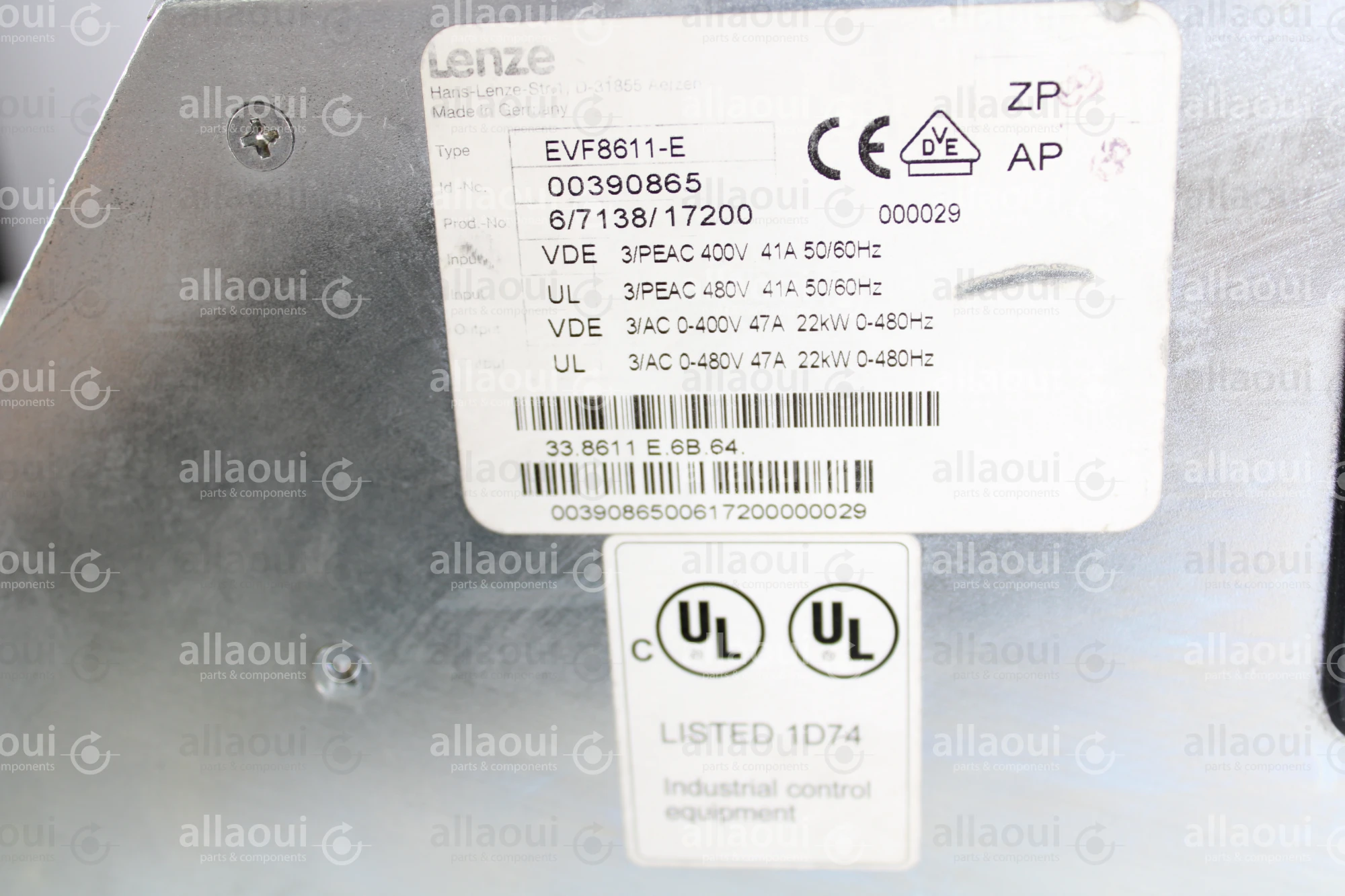 Lenze Frequency Converter EVF8611-E
