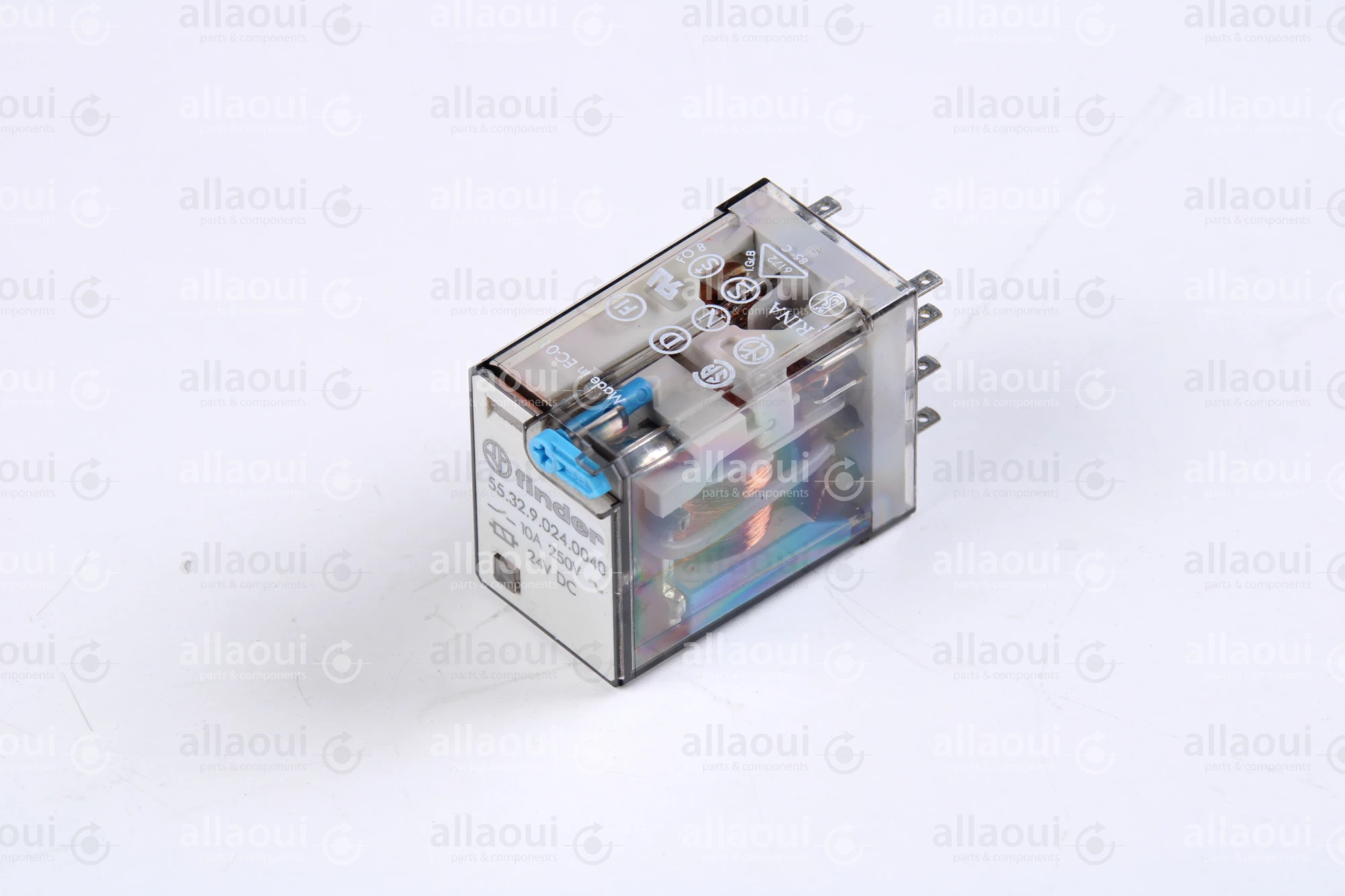 Finder Plug-in relay 24 V/DC 10 A 55.32.9.024.0040