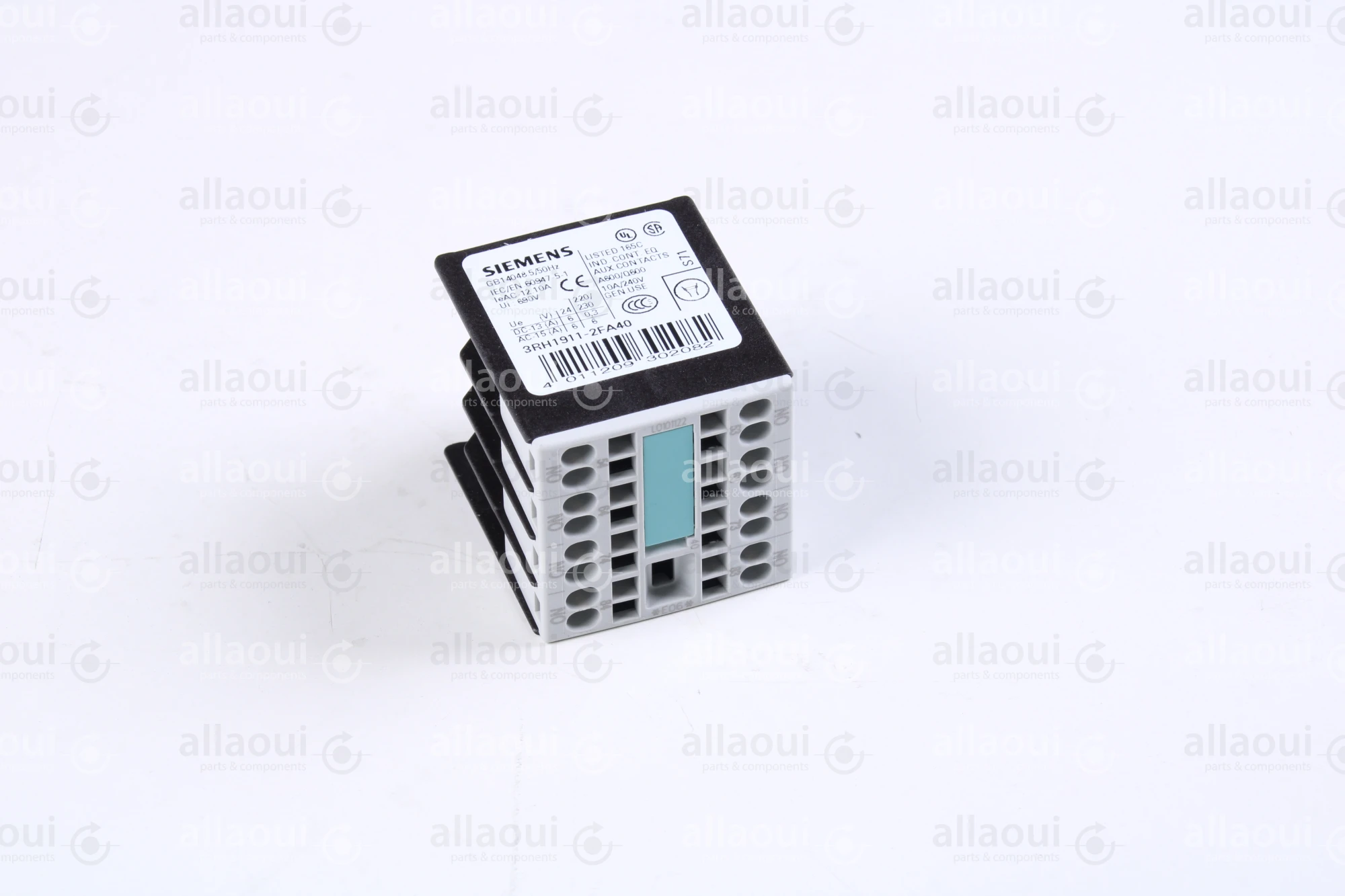 Siemens Auxiliary contact block 3RH1911-2FA40
