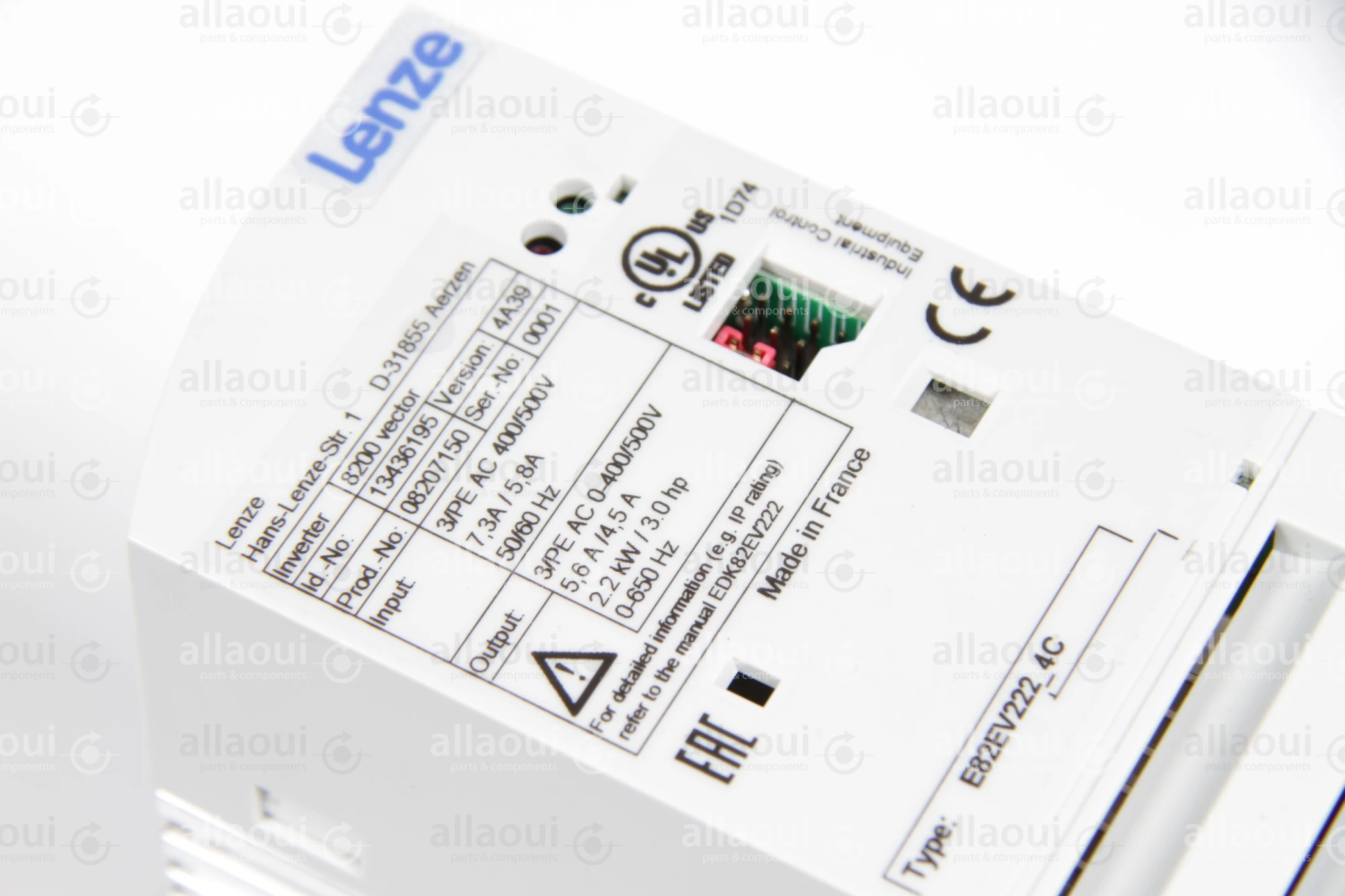 Lenze Frequency Converter 8200 Vector E82EV222K4C