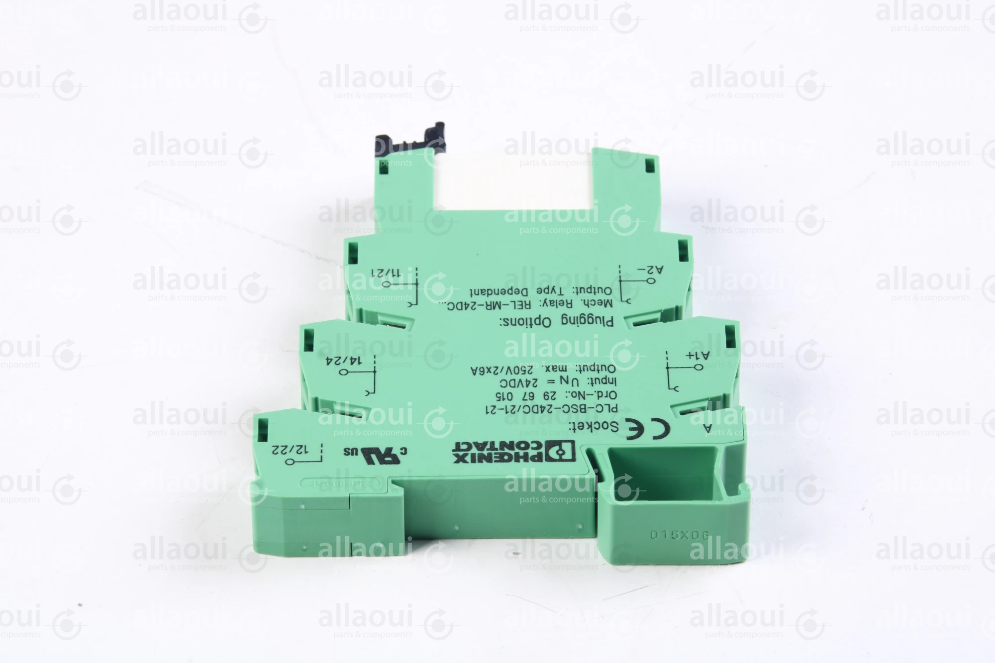 Phoenix Contact Relay Socket PLC-BSC-24DC/21-21