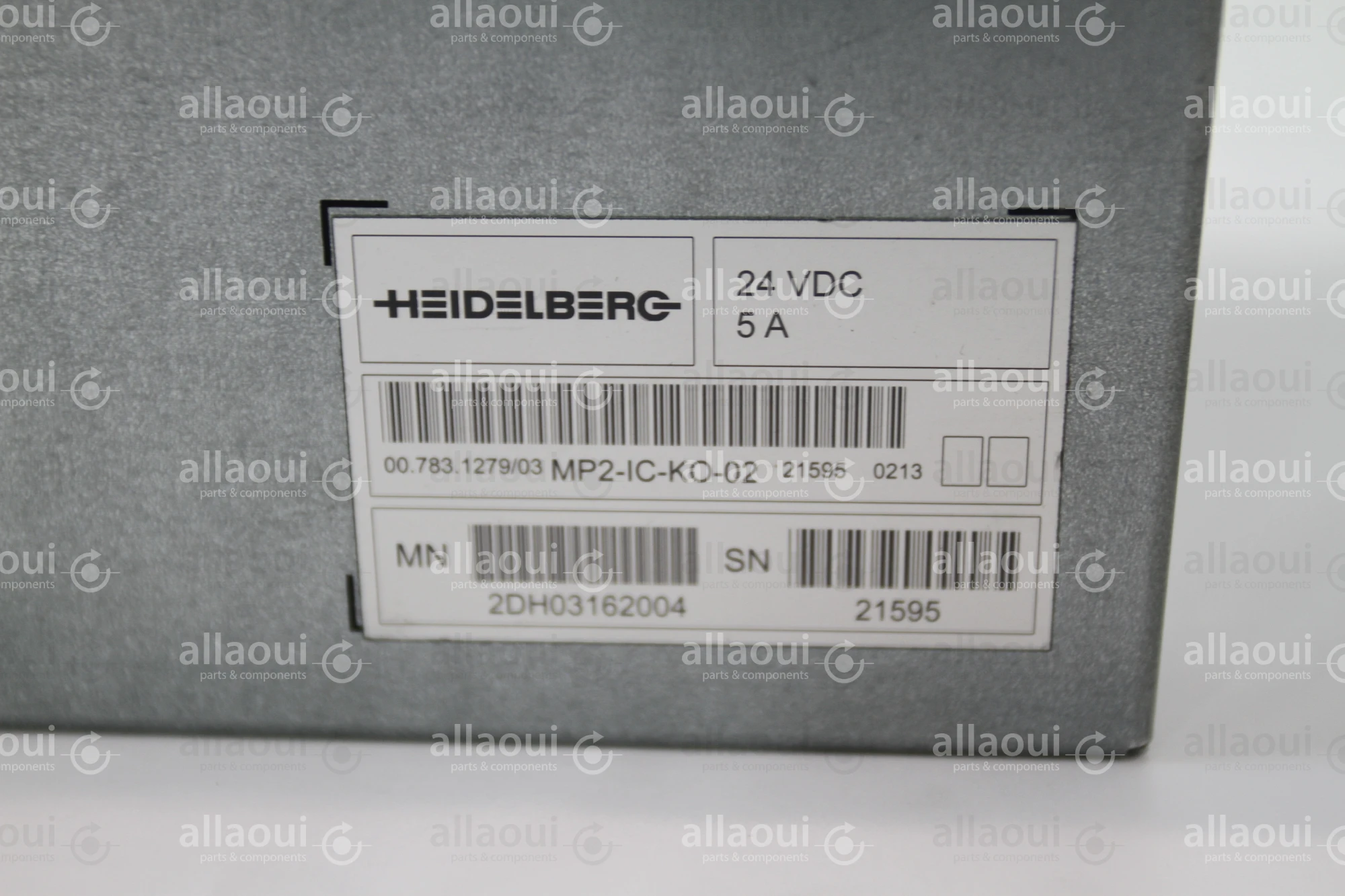 Heidelberg Sheetfed Control 00.783.1279/03